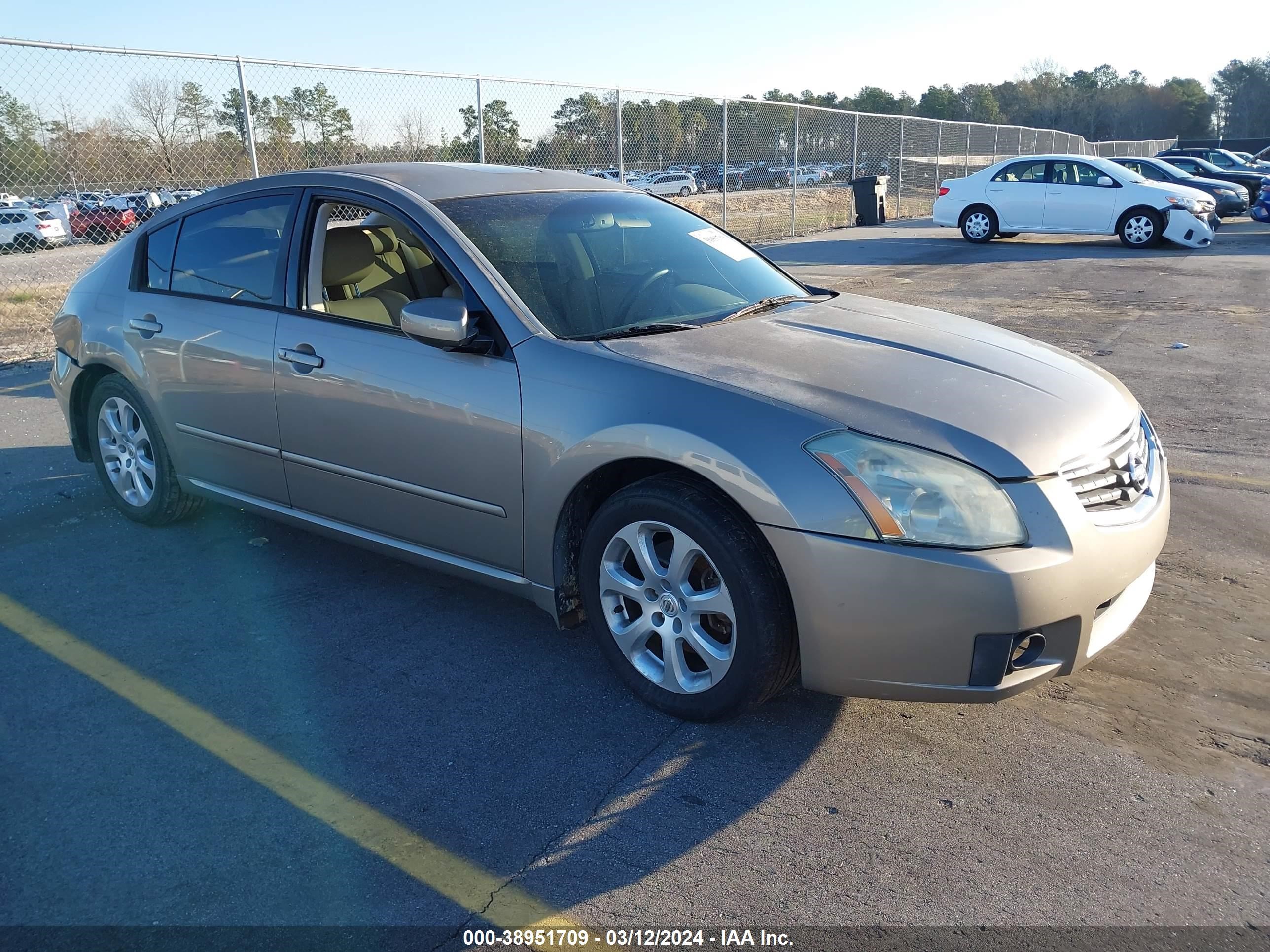 NISSAN MAXIMA 2008 1n4ba41e78c808756