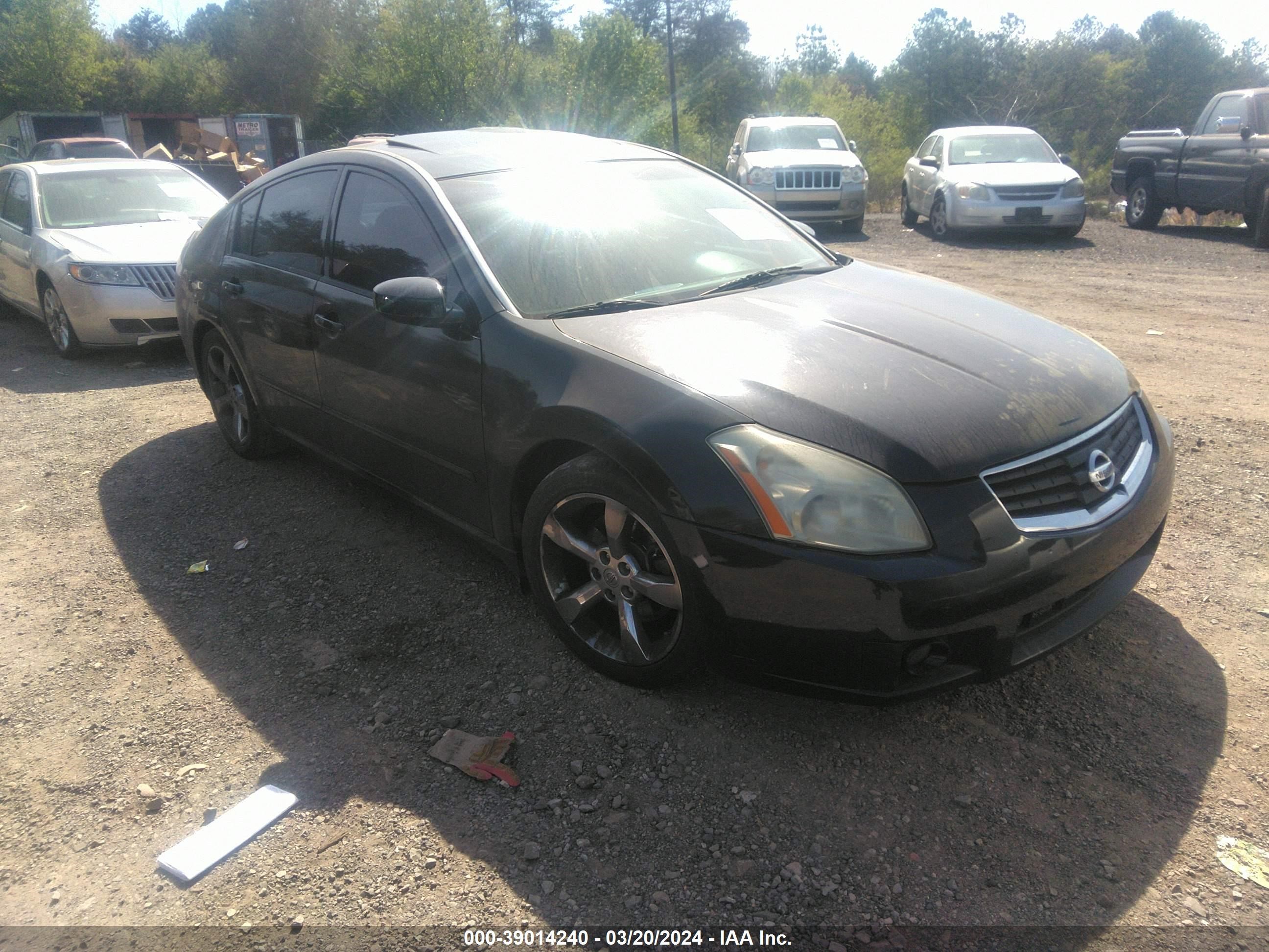 NISSAN MAXIMA 2007 1n4ba41e87c863148