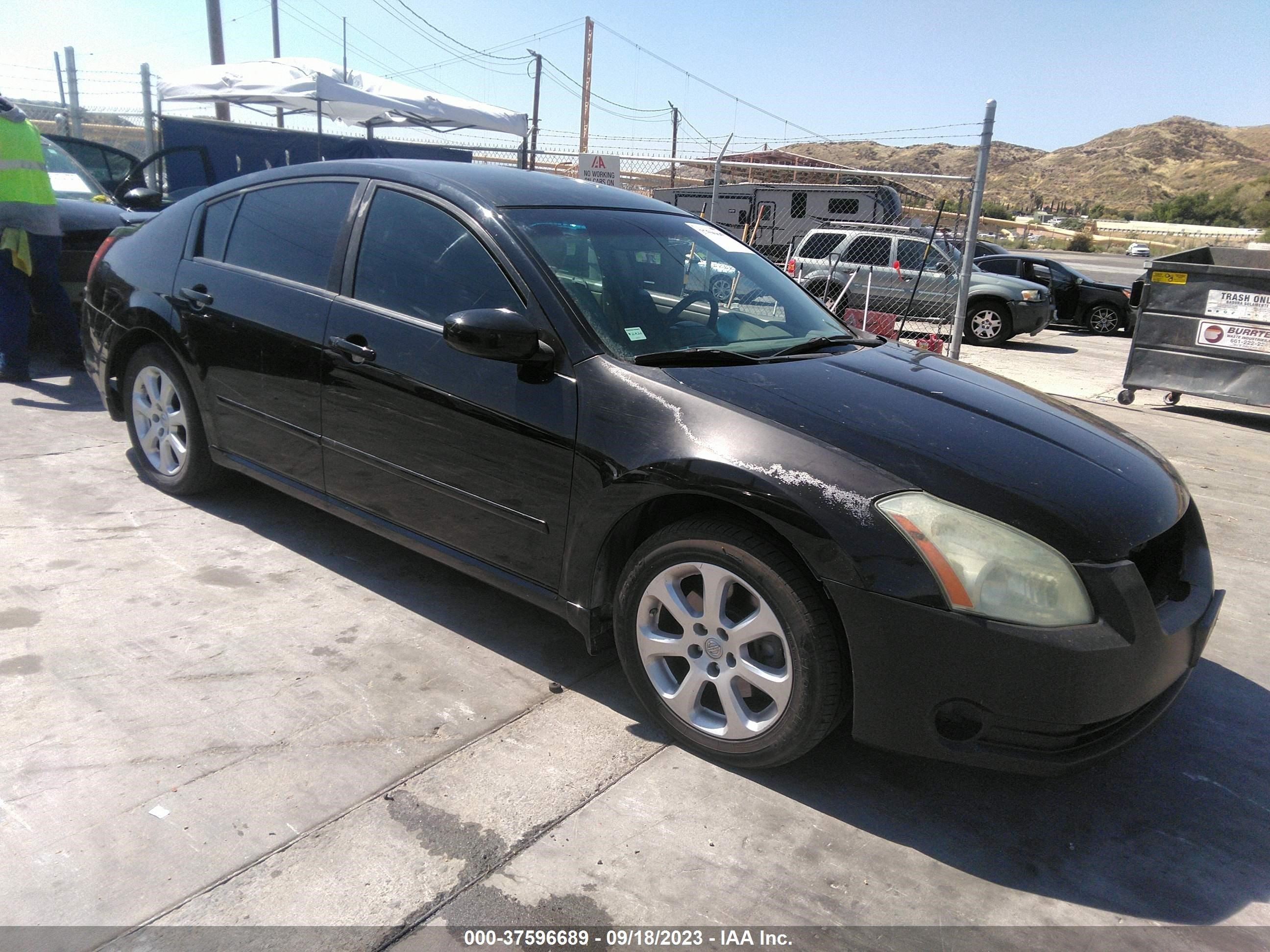 NISSAN MAXIMA 2007 1n4ba41e97c822253