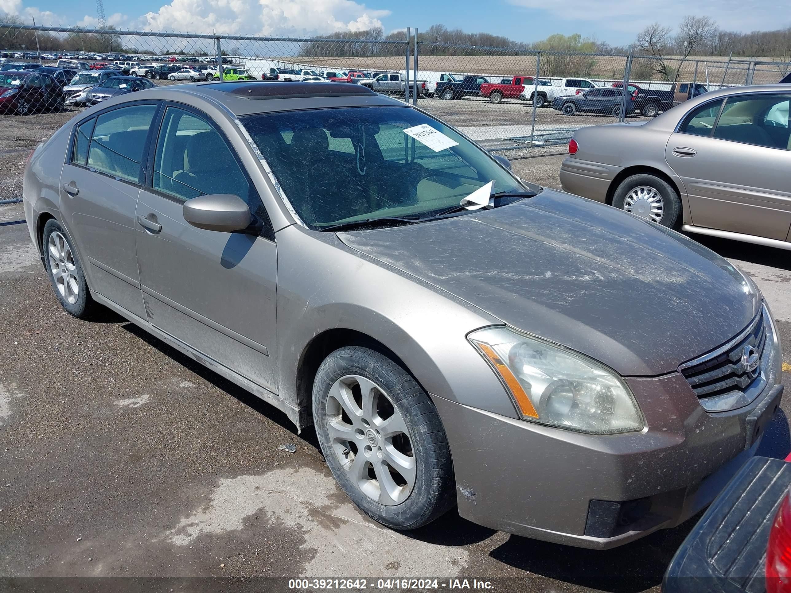 NISSAN MAXIMA 2008 1n4ba41e98c813652