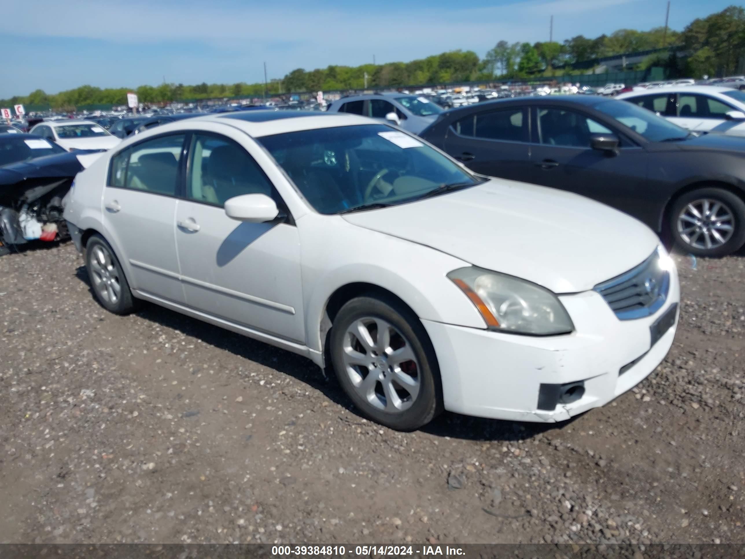 NISSAN MAXIMA 2007 1n4ba41ex7c830068