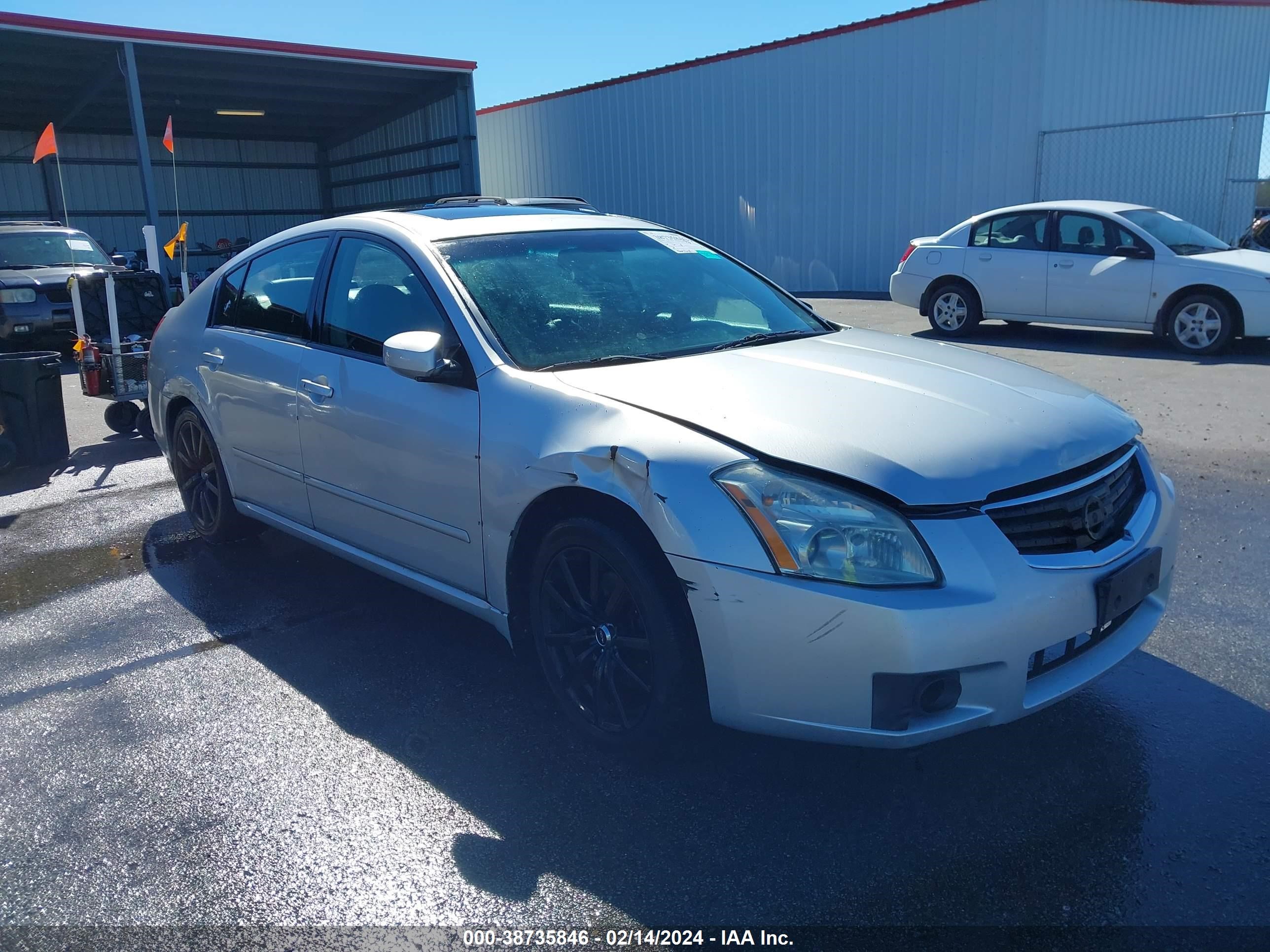 NISSAN MAXIMA 2008 1n4ba41ex8c801770