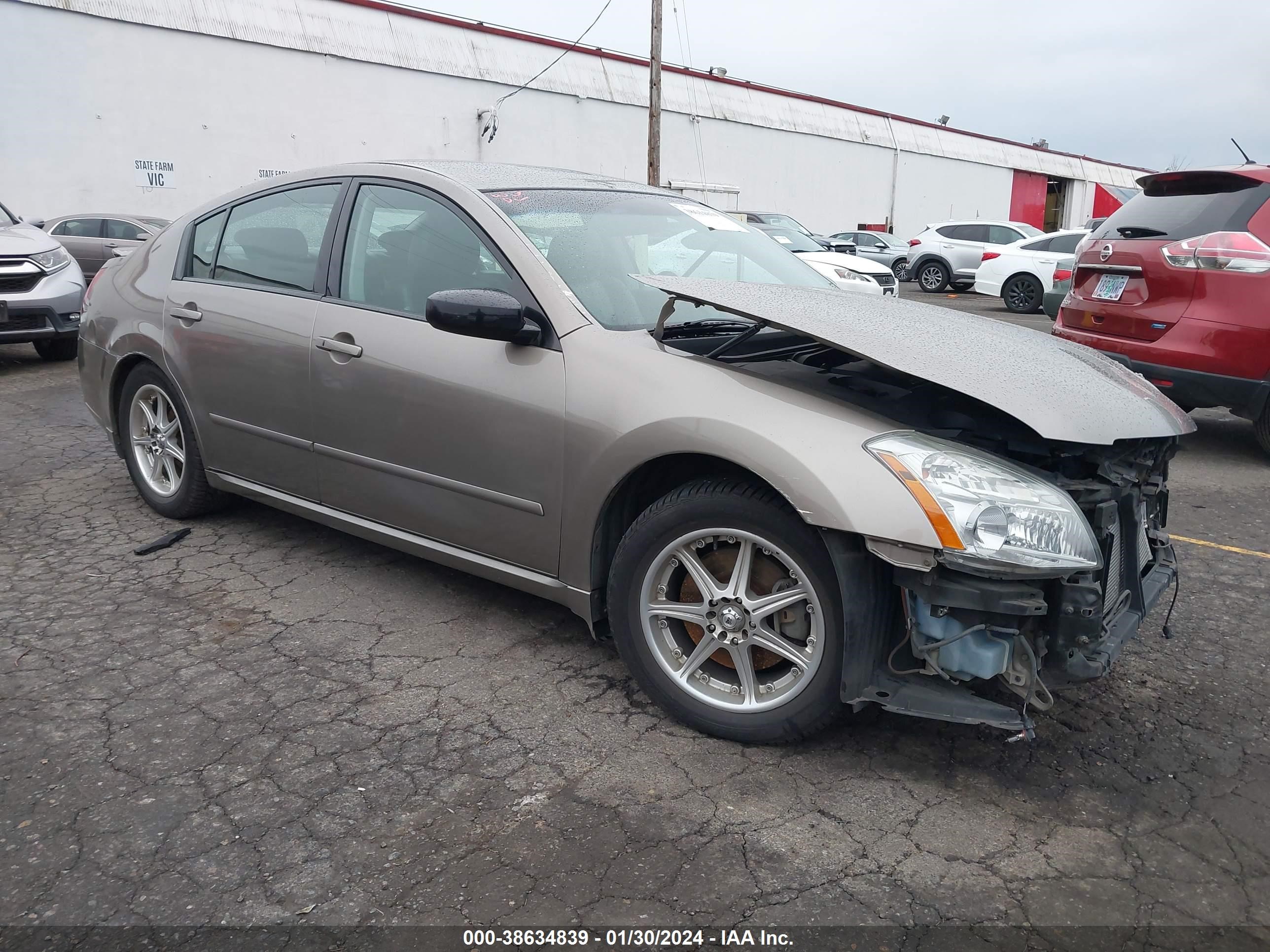 NISSAN MAXIMA 2008 1n4ba41ex8c805835