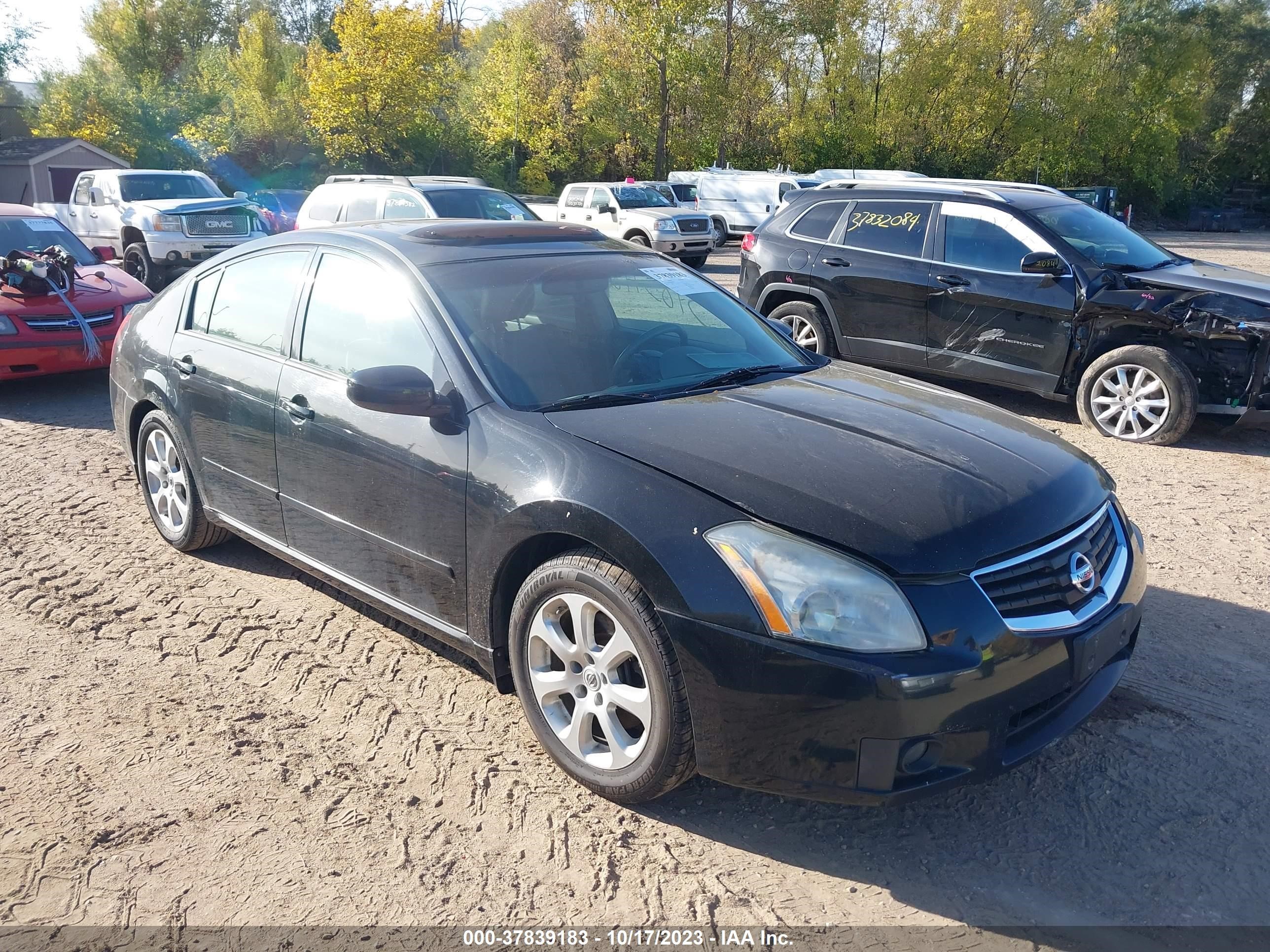 NISSAN MAXIMA 2008 1n4ba41ex8c805978