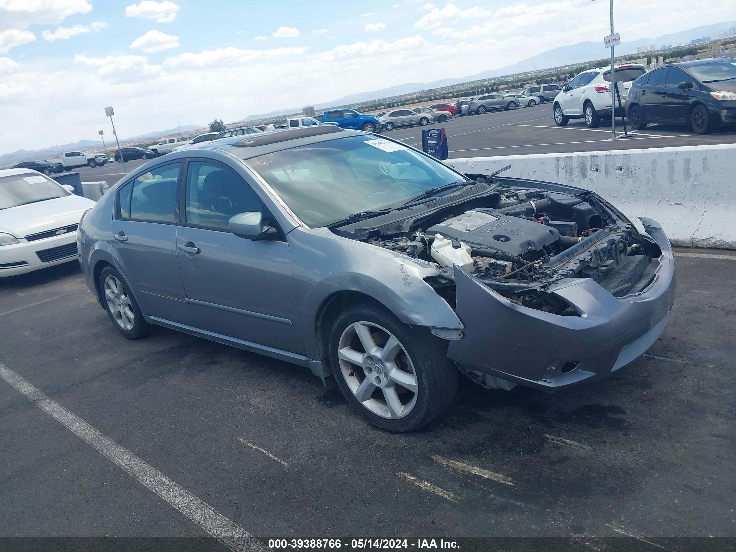 NISSAN MAXIMA 2008 1n4ba41ex8c832193