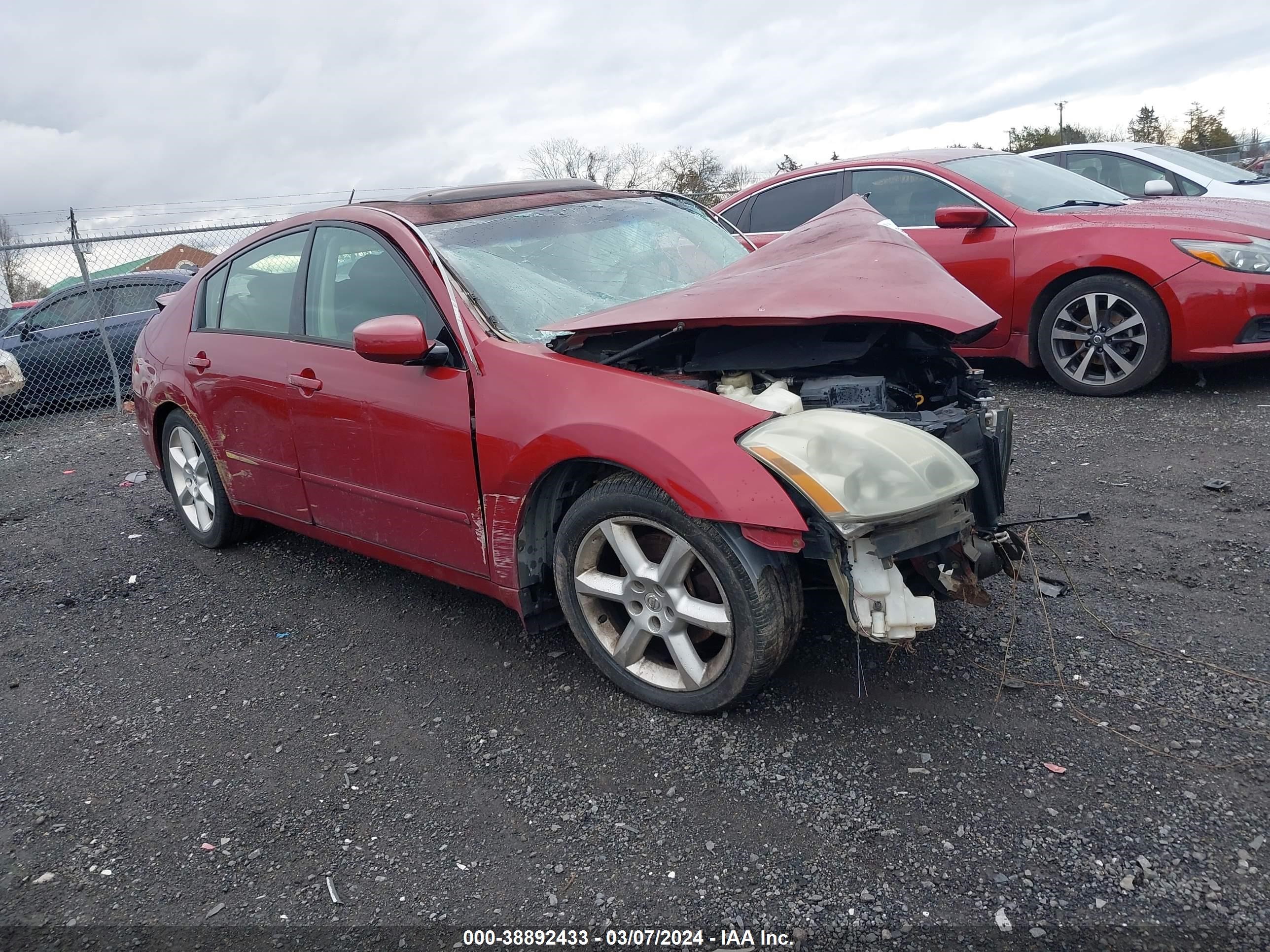 NISSAN MAXIMA 2006 1n4bal1e56c804220