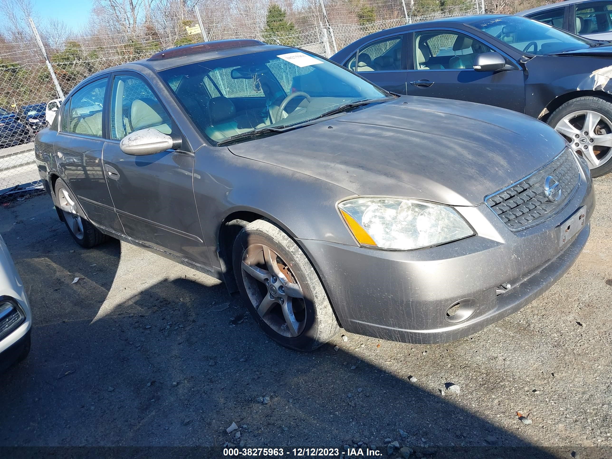 NISSAN ALTIMA 2005 1n4bl11d25c263903