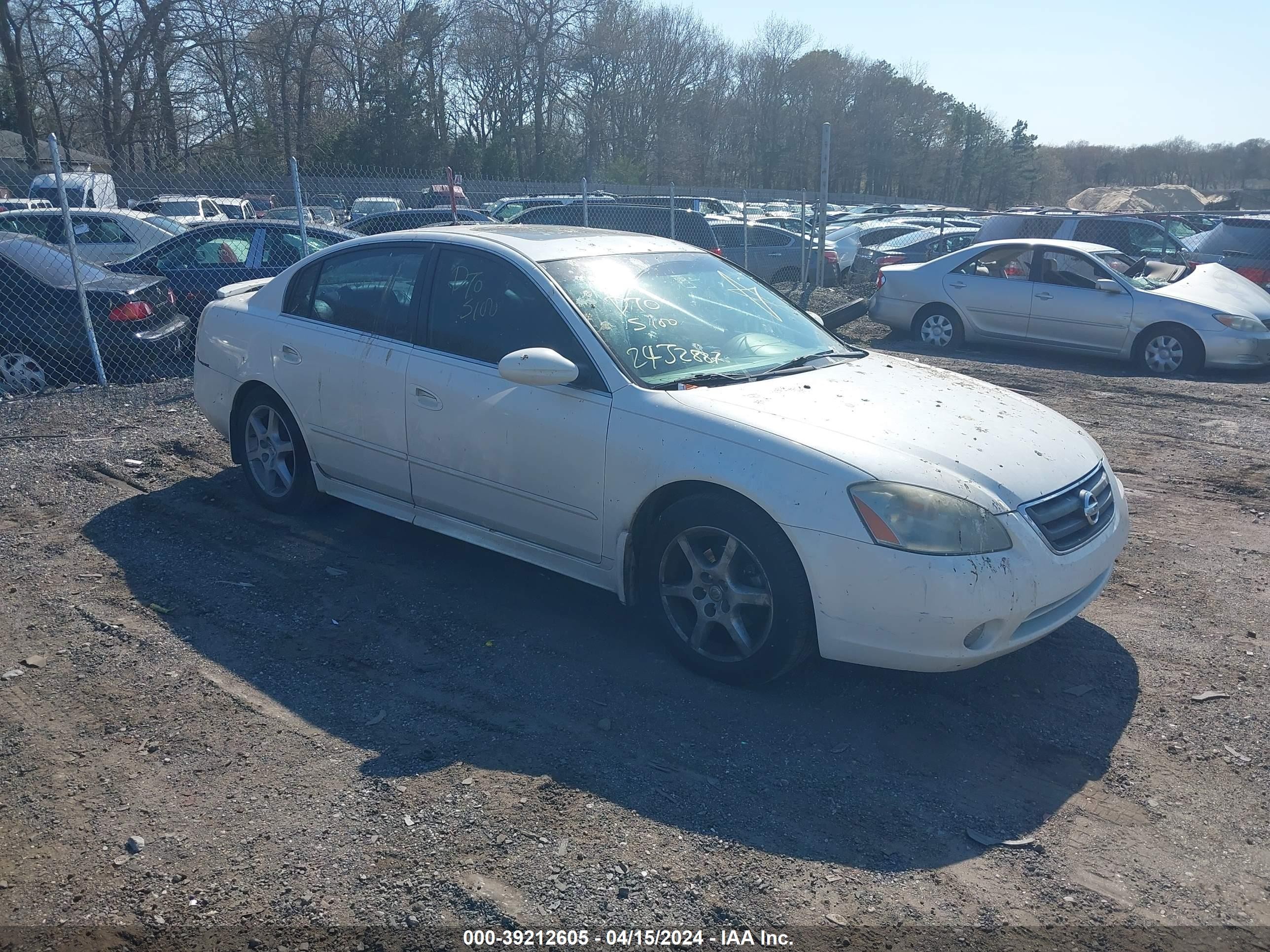 NISSAN ALTIMA 2003 1n4bl11d63c136486