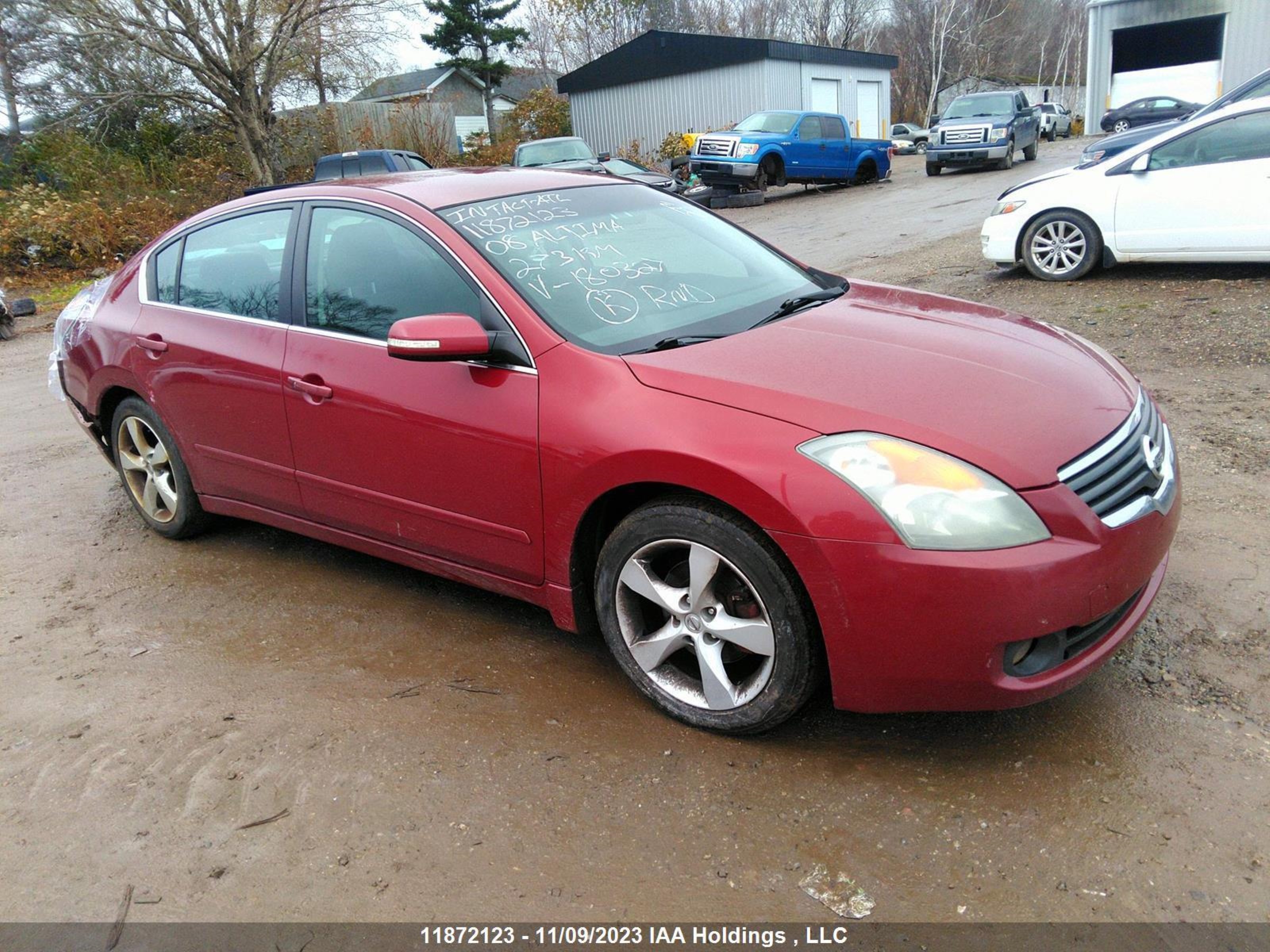 NISSAN ALTIMA 2008 1n4bl21e08c180327