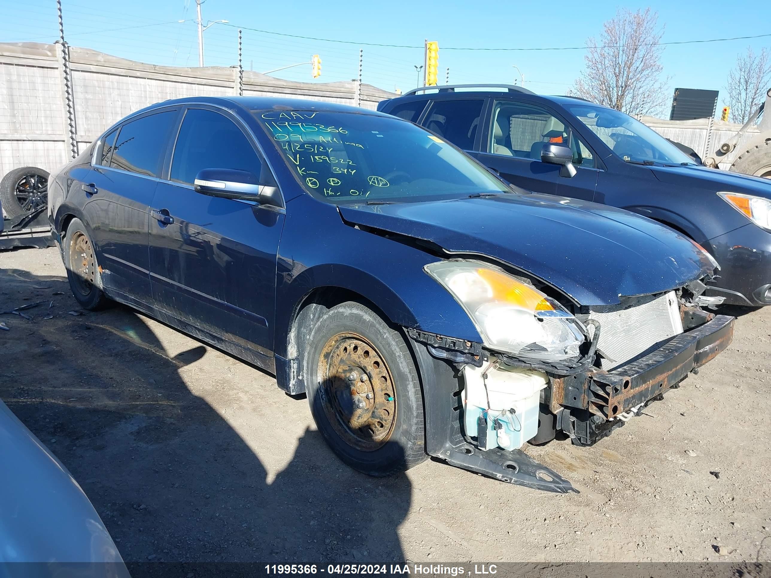 NISSAN ALTIMA 2009 1n4bl21e19c159522