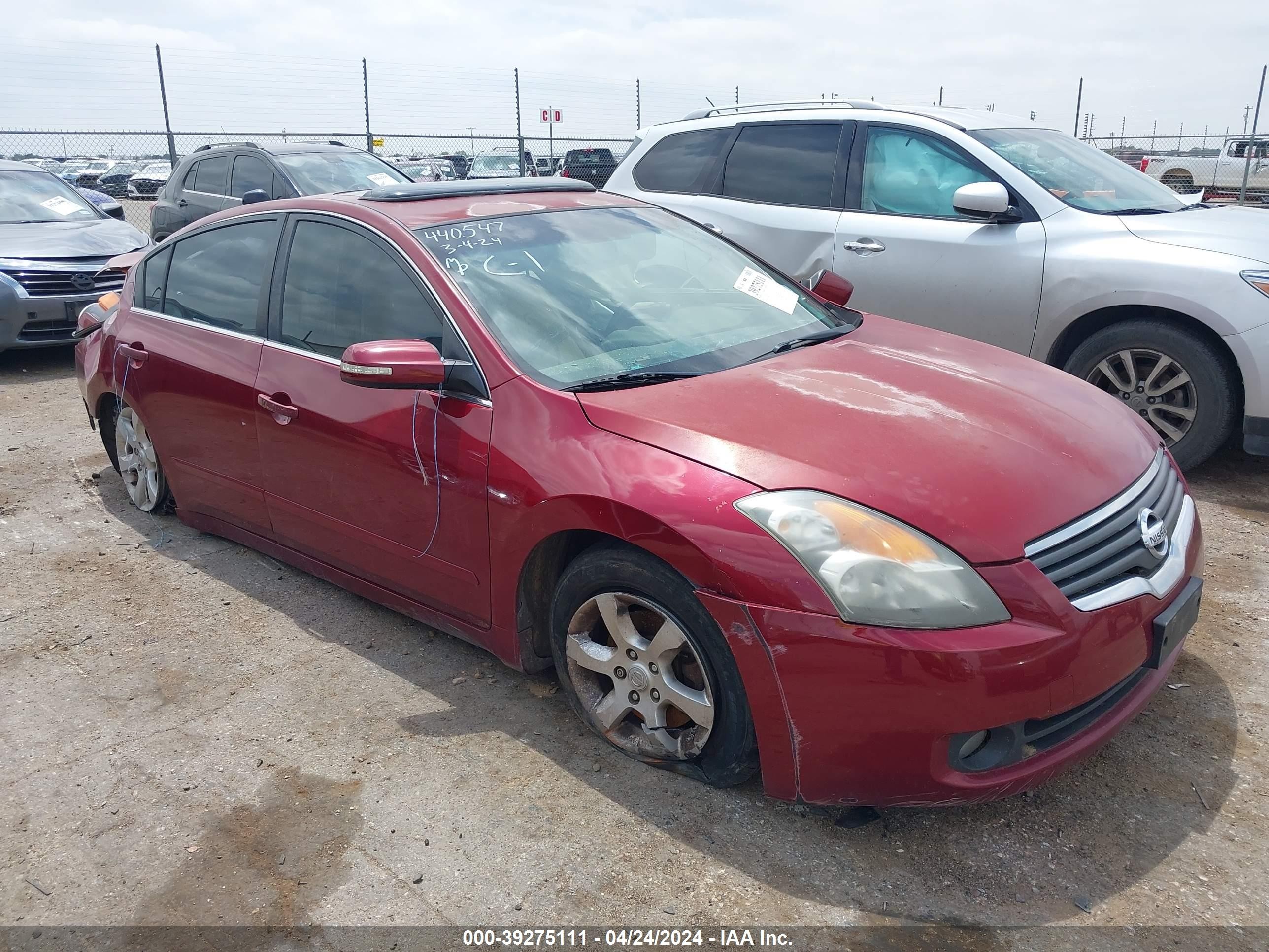 NISSAN ALTIMA 2007 1n4bl21e57c168656