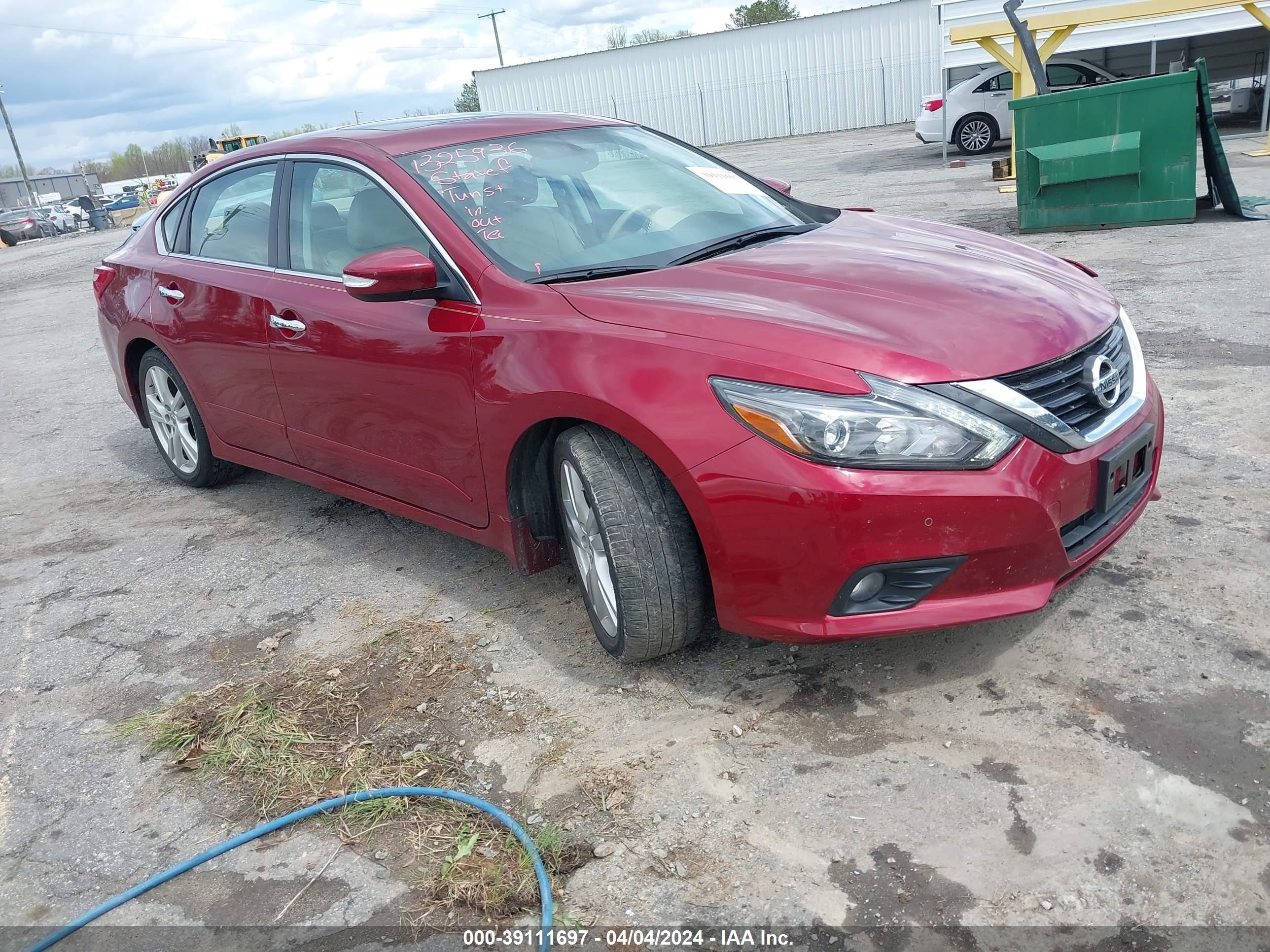 NISSAN ALTIMA 2017 1n4bl3ap5hc236544