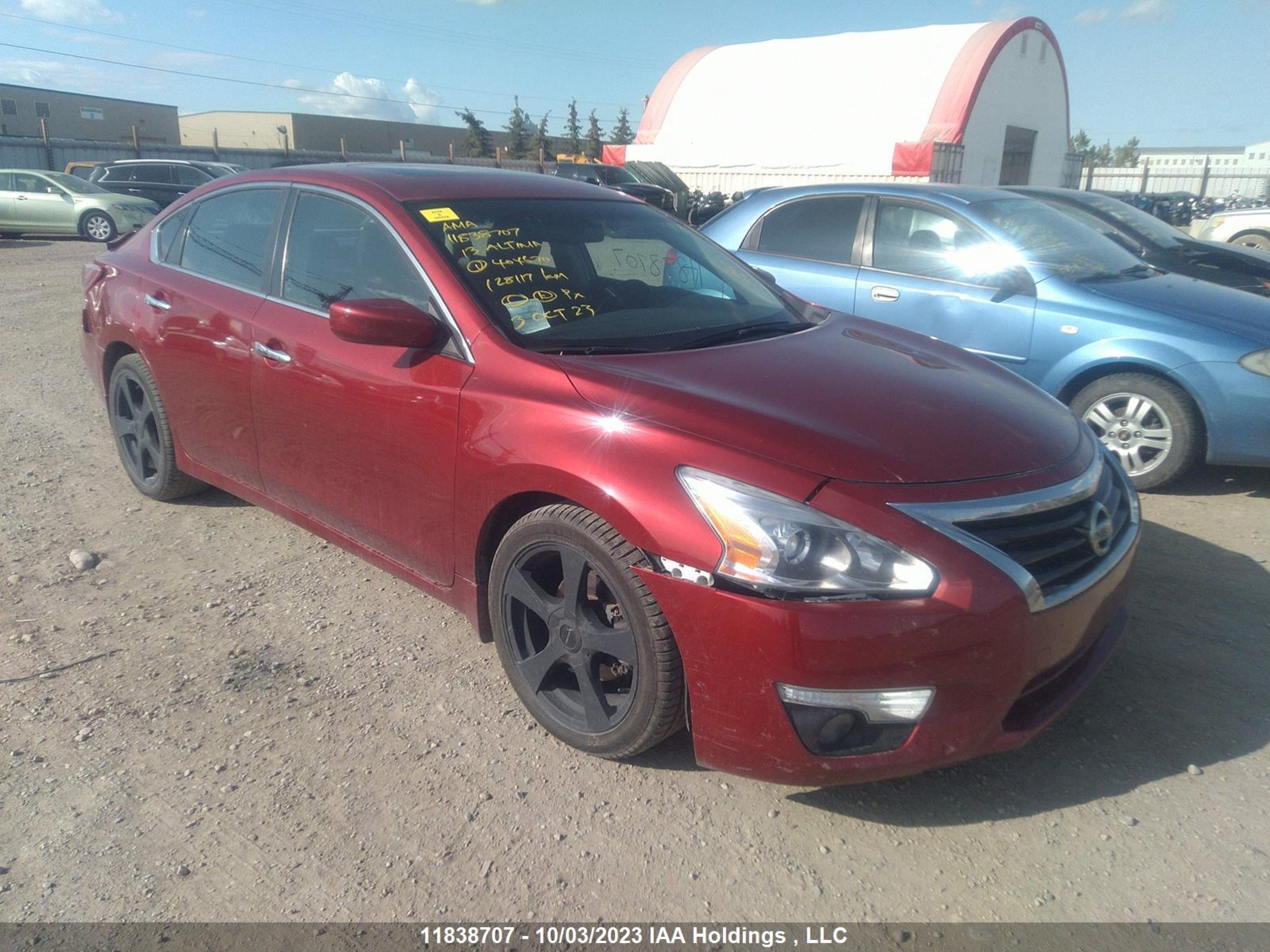 NISSAN ALTIMA 2013 1n4bl3ap9dn404670