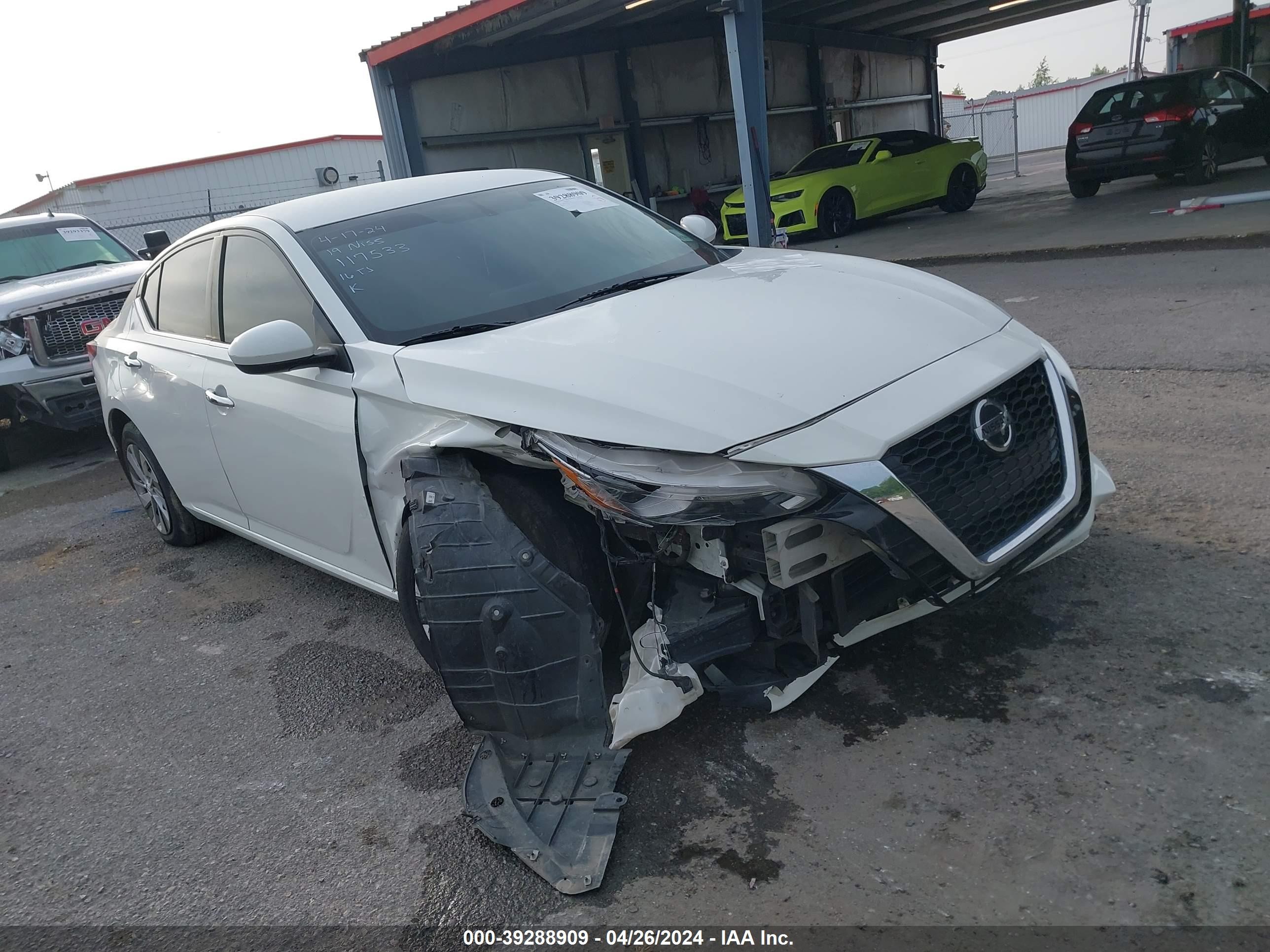 NISSAN ALTIMA 2019 1n4bl4bv5kc117533