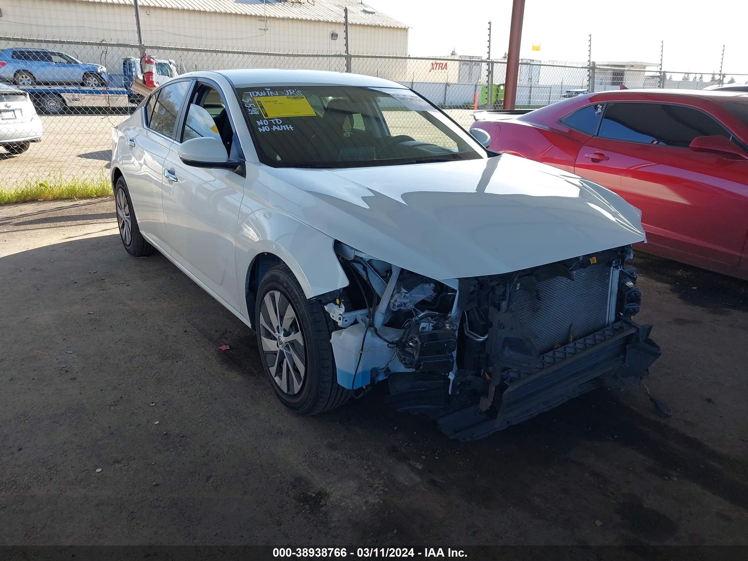 NISSAN ALTIMA 2020 1n4bl4bv6lc144693