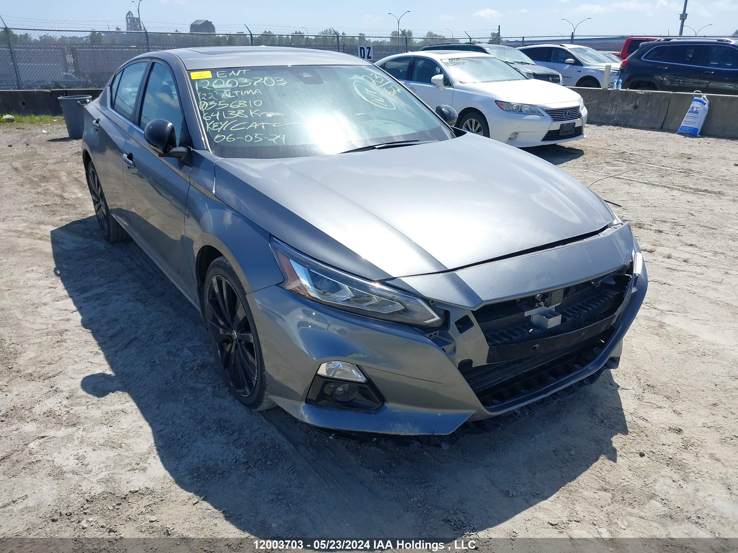 NISSAN ALTIMA 2022 1n4bl4cw5nn356810