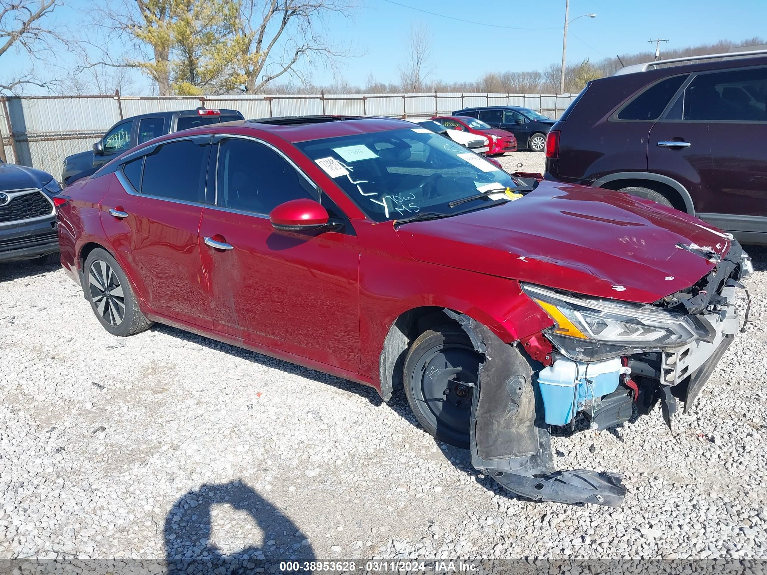 NISSAN ALTIMA 2019 1n4bl4dv7kc130510