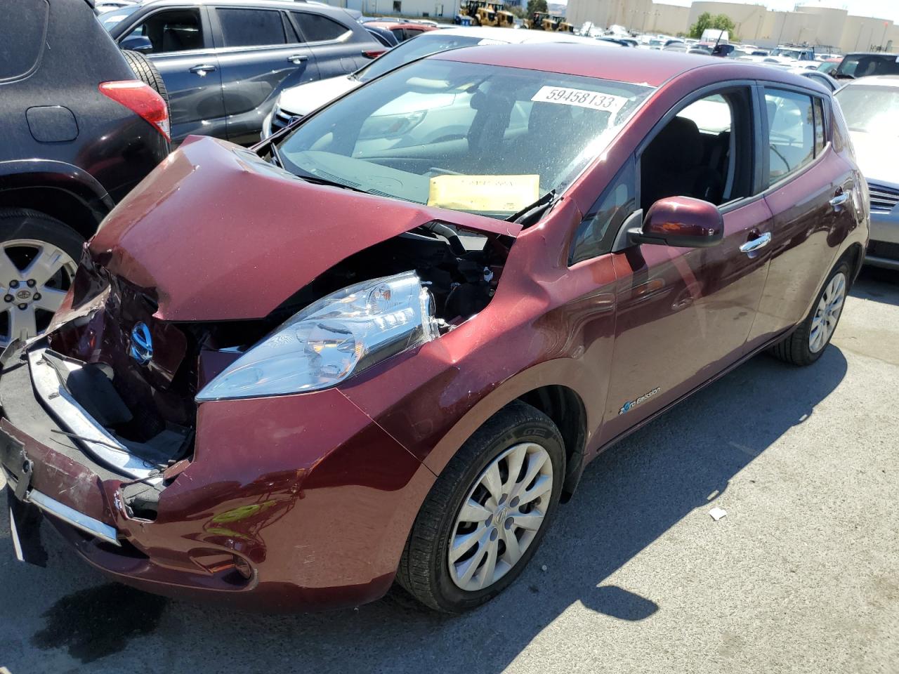 NISSAN LEAF 2017 1n4bz0cp3hc307508