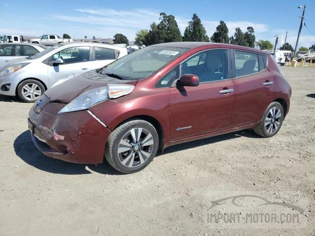 NISSAN LEAF 2016 1n4bz0cp4gc301912