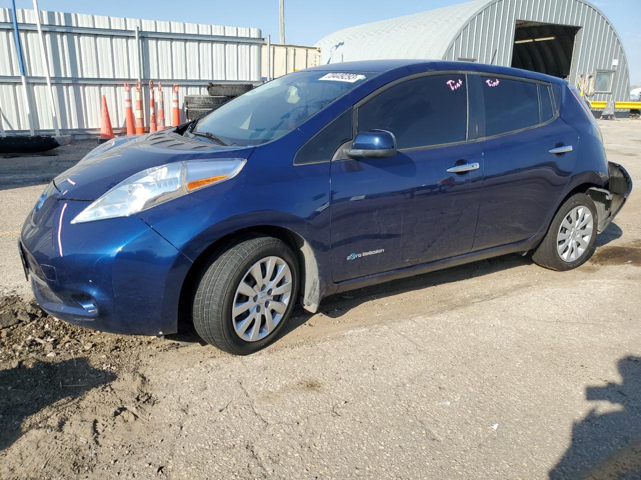 NISSAN LEAF 2017 1n4bz0cp8hc310808