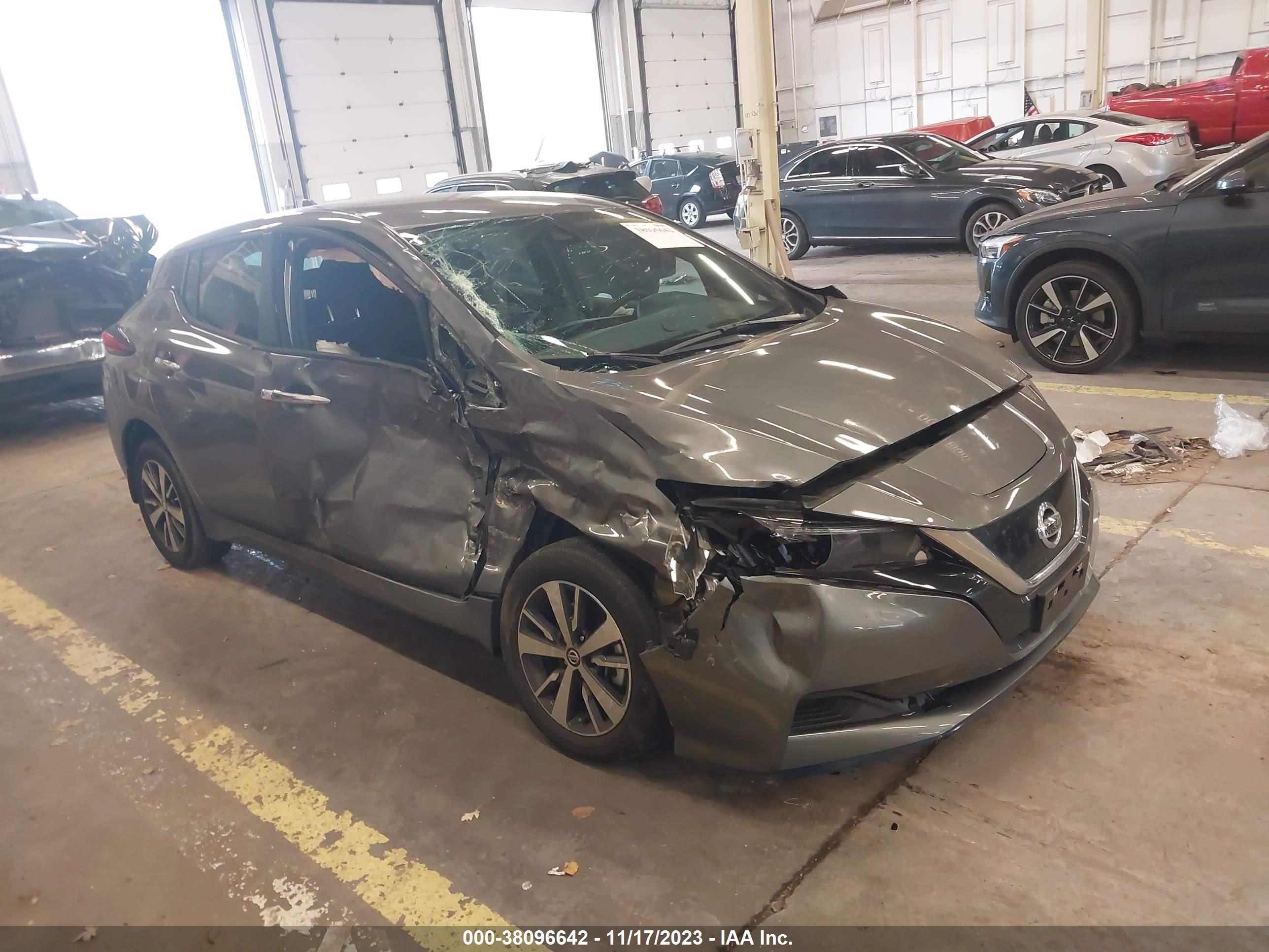 NISSAN LEAF 2022 1n4bz1bv2nc554357