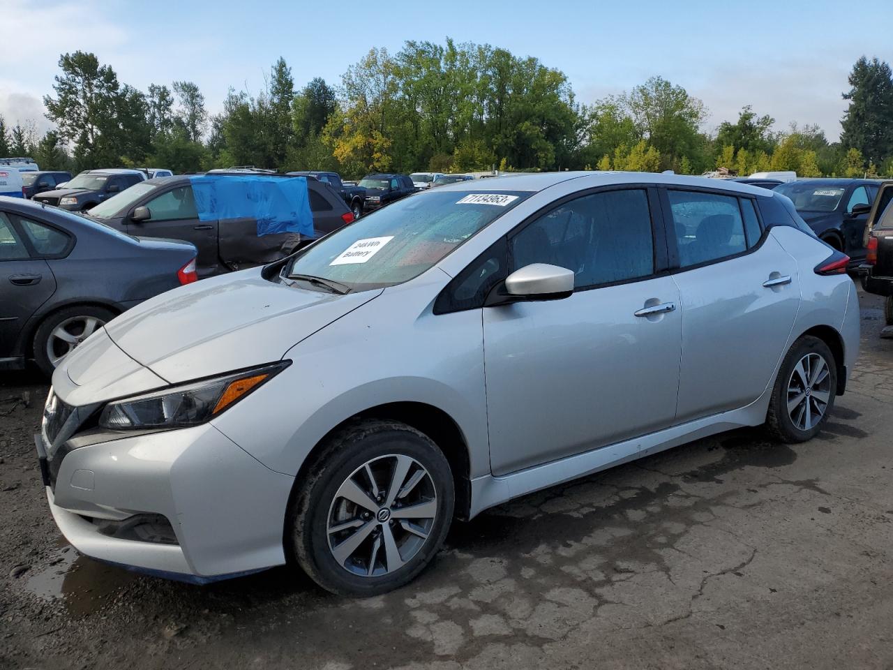 NISSAN LEAF 2022 1n4bz1bv7nc558694