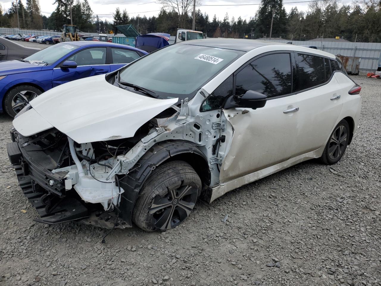 NISSAN LEAF 2022 1n4bz1dv1nc553827