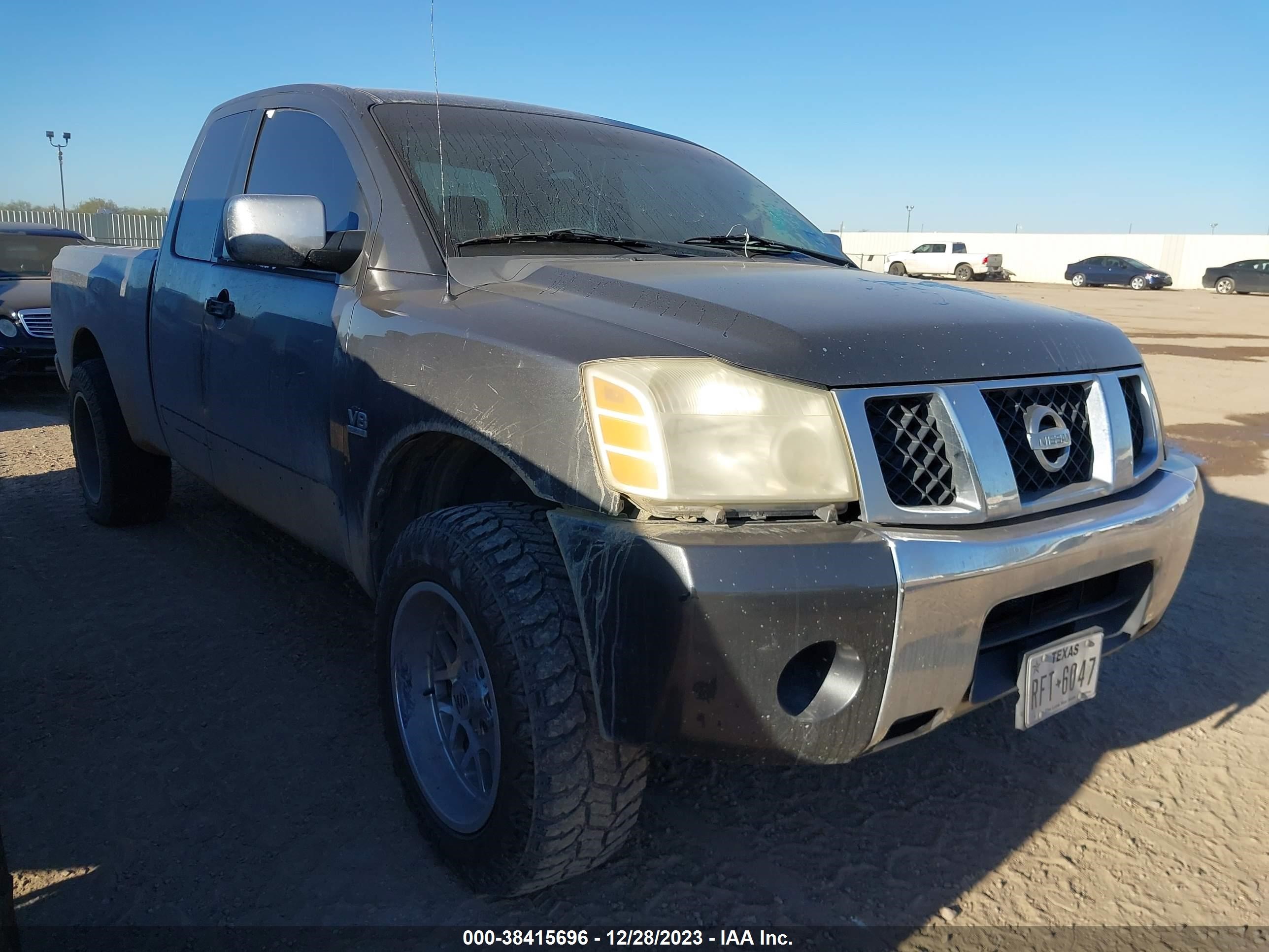 NISSAN TITAN 2004 1n6aa06a04n504412