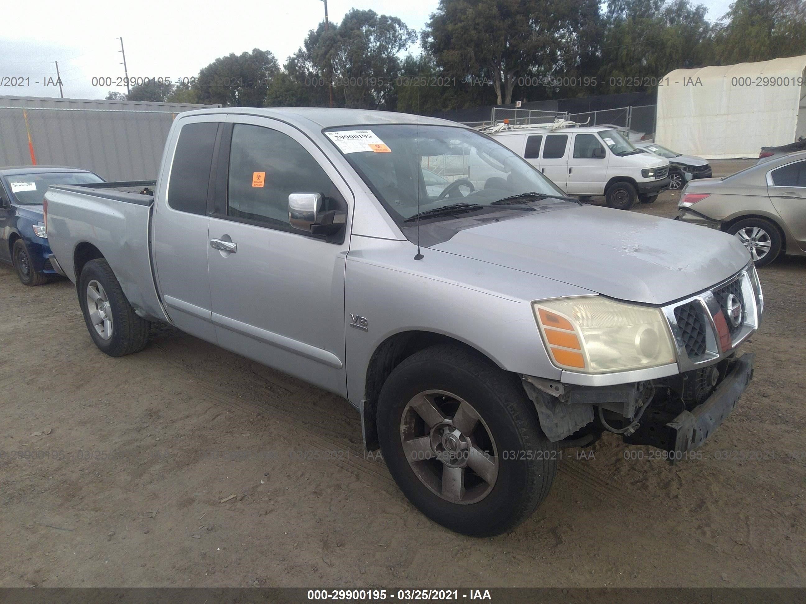 NISSAN TITAN 2004 1n6aa06a04n513160