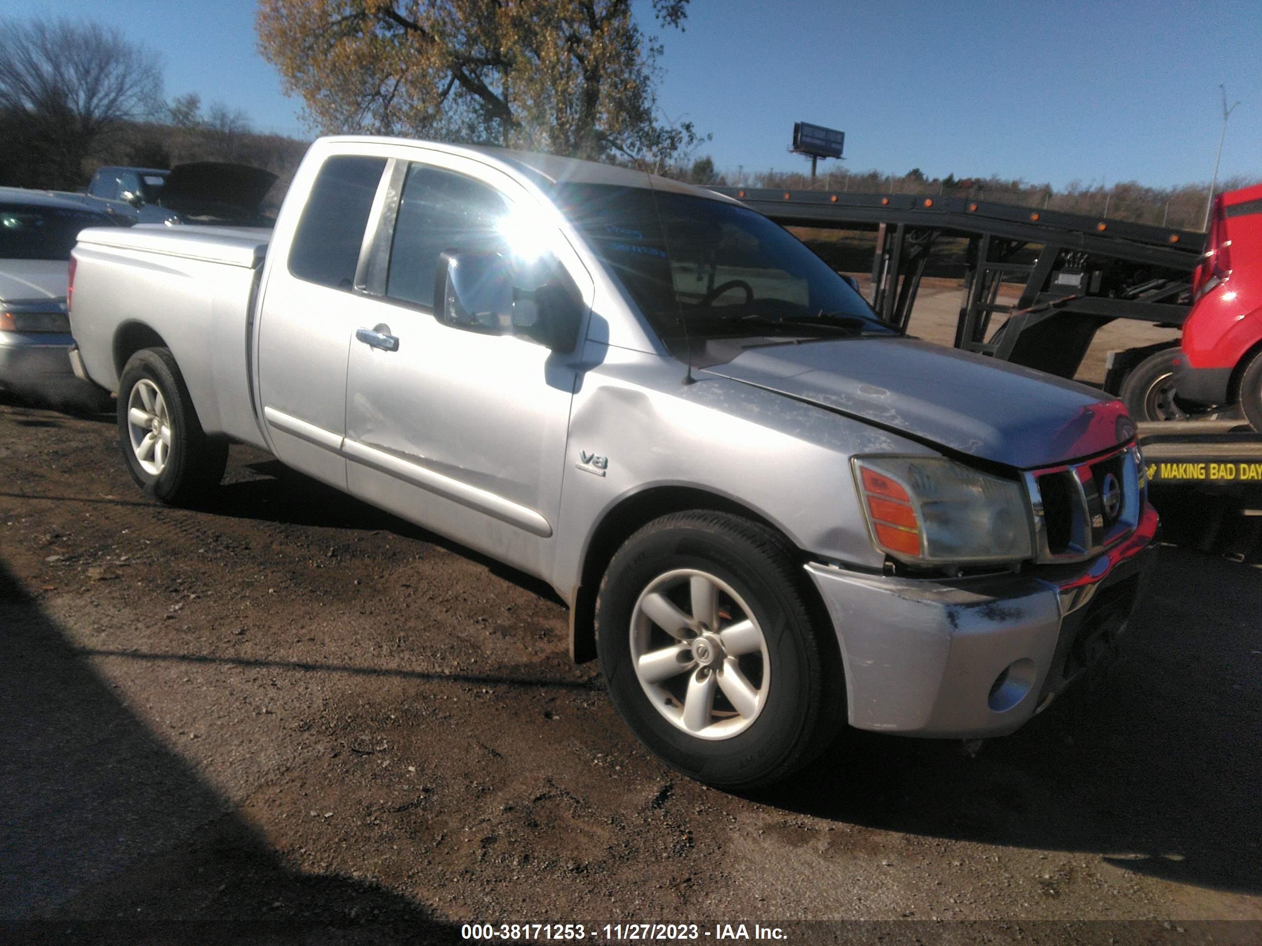 NISSAN TITAN 2004 1n6aa06a04n537457