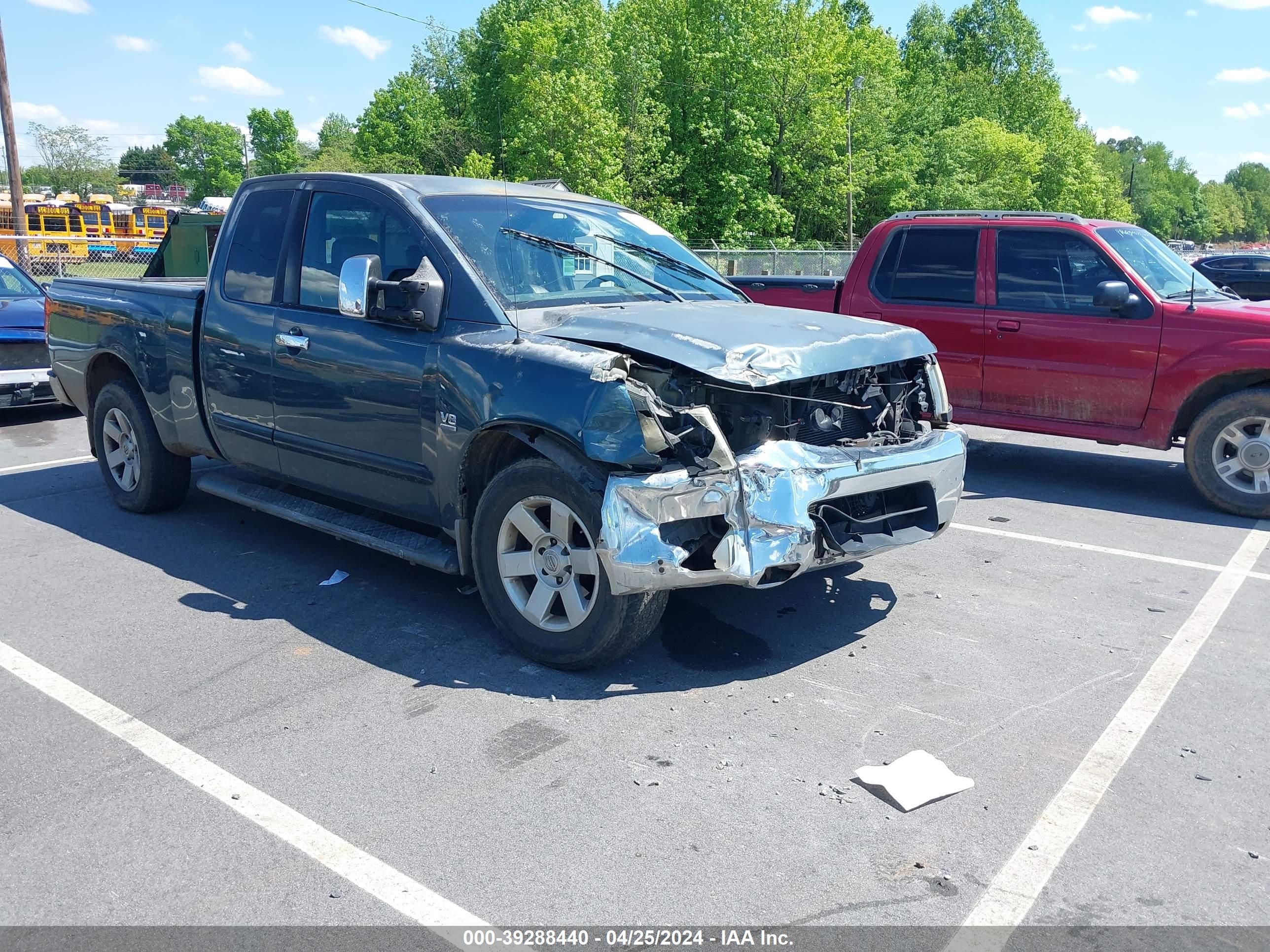 NISSAN TITAN 2004 1n6aa06a04n575397