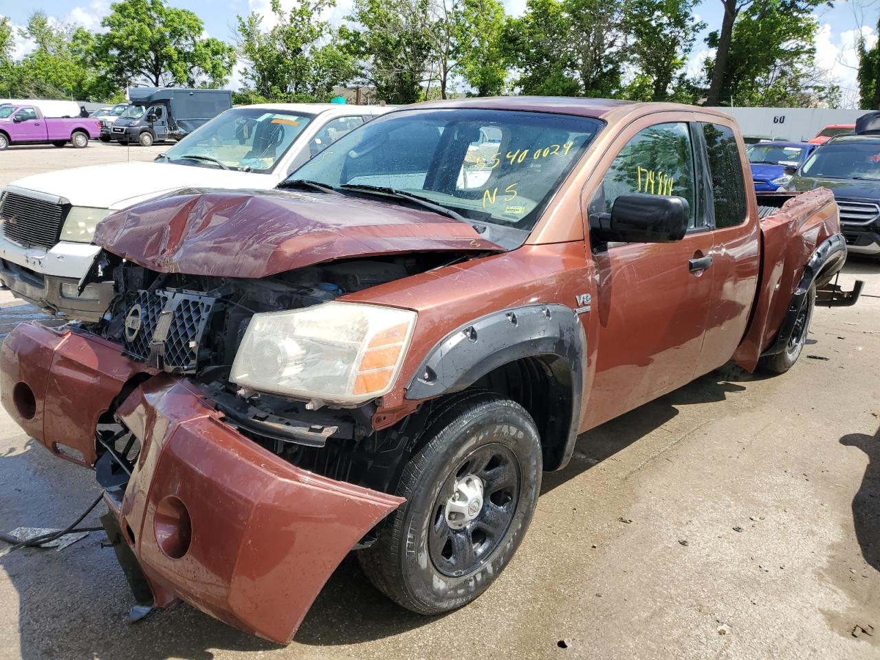 NISSAN TITAN 2004 1n6aa06a14n553375