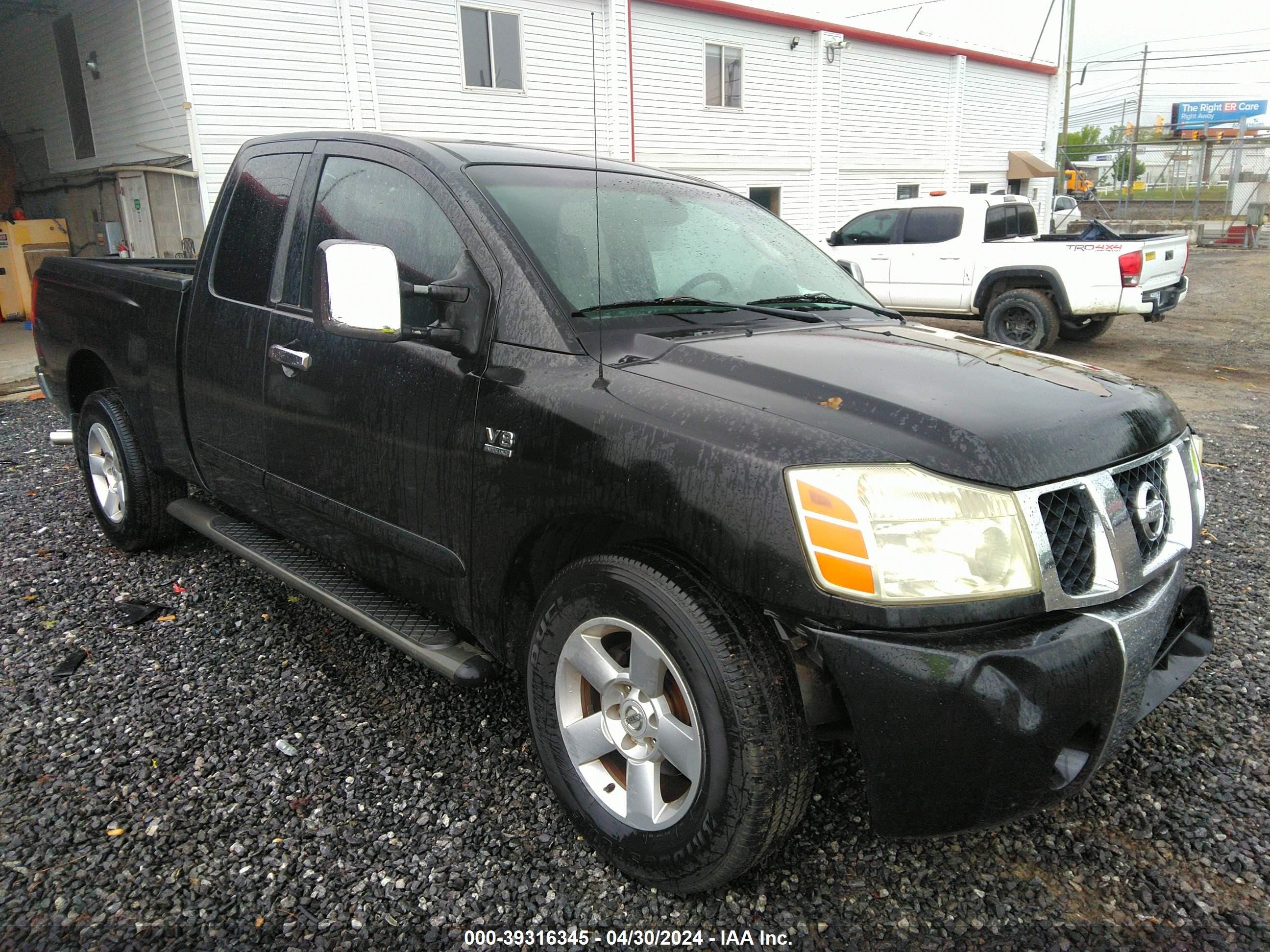 NISSAN TITAN 2004 1n6aa06a44n534206