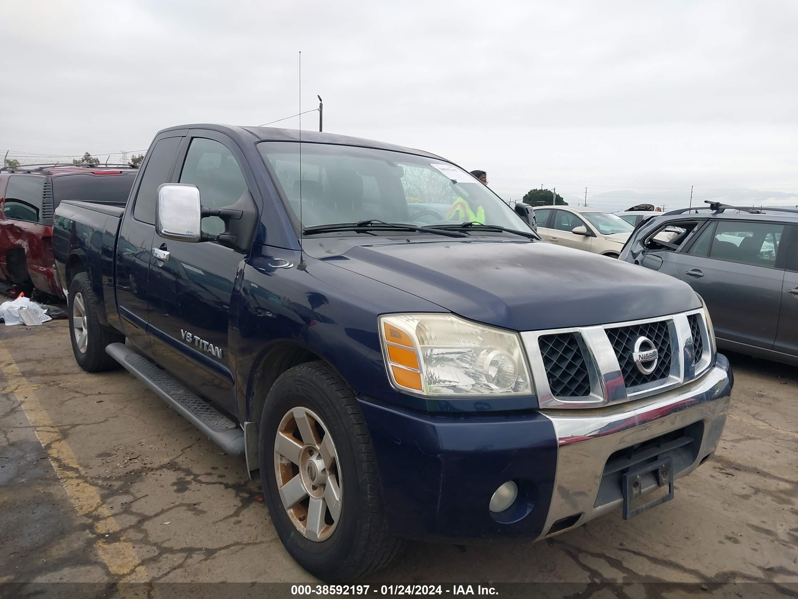 NISSAN TITAN 2006 1n6aa06a56n548716