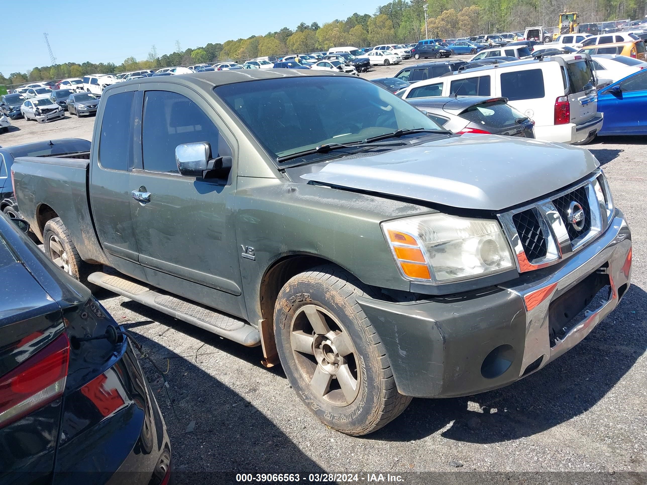 NISSAN TITAN 2004 1n6aa06a64n591264