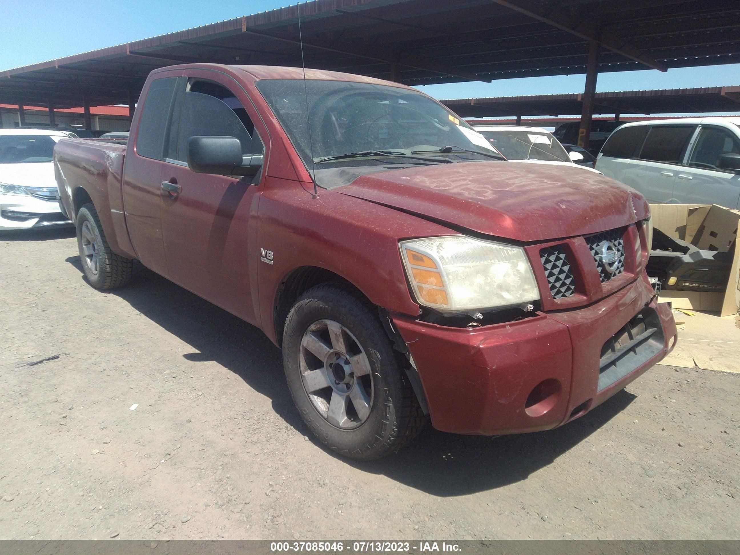 NISSAN TITAN 2004 1n6aa06a84n527257