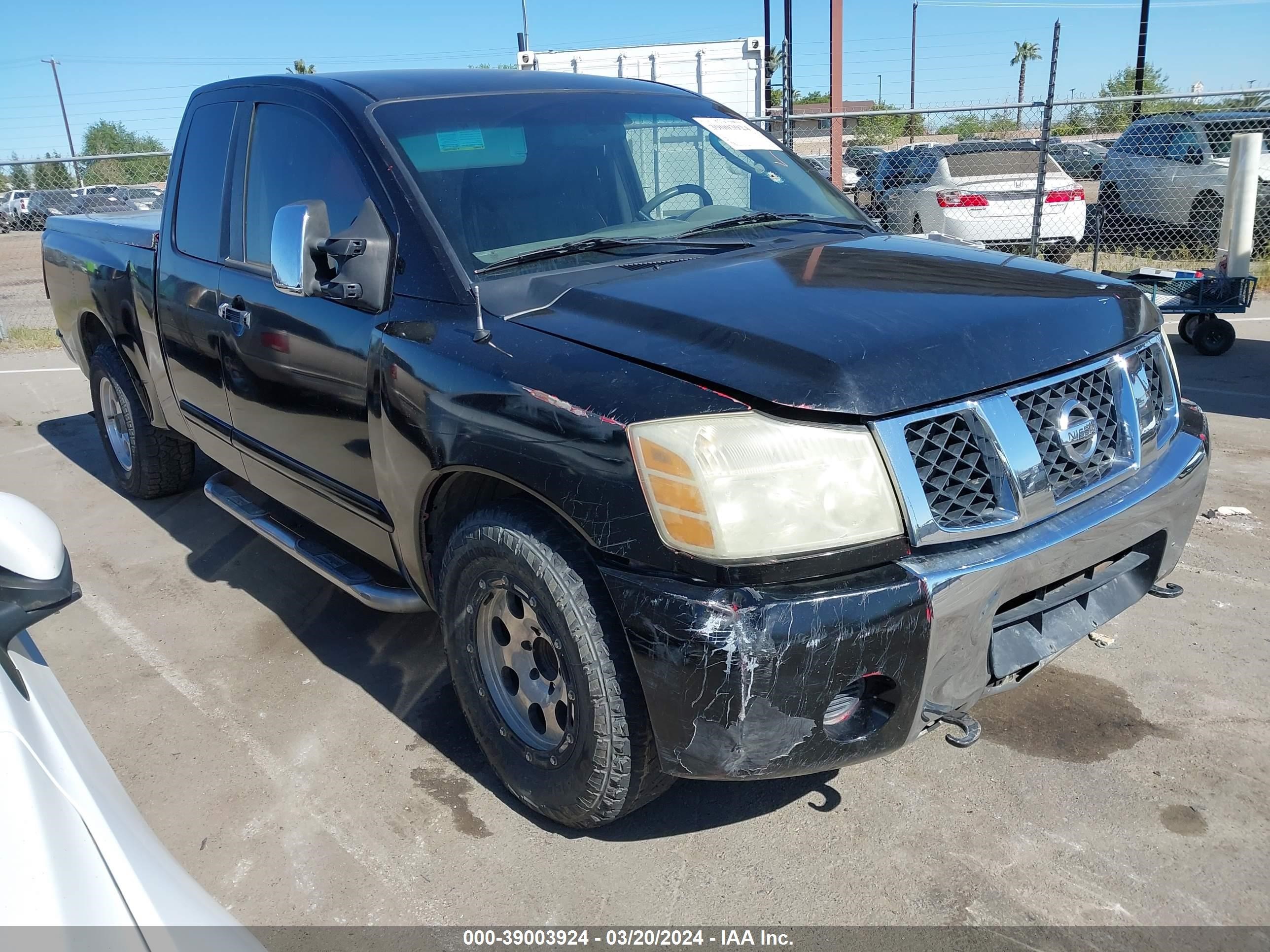 NISSAN TITAN 2005 1n6aa06ax5n547141