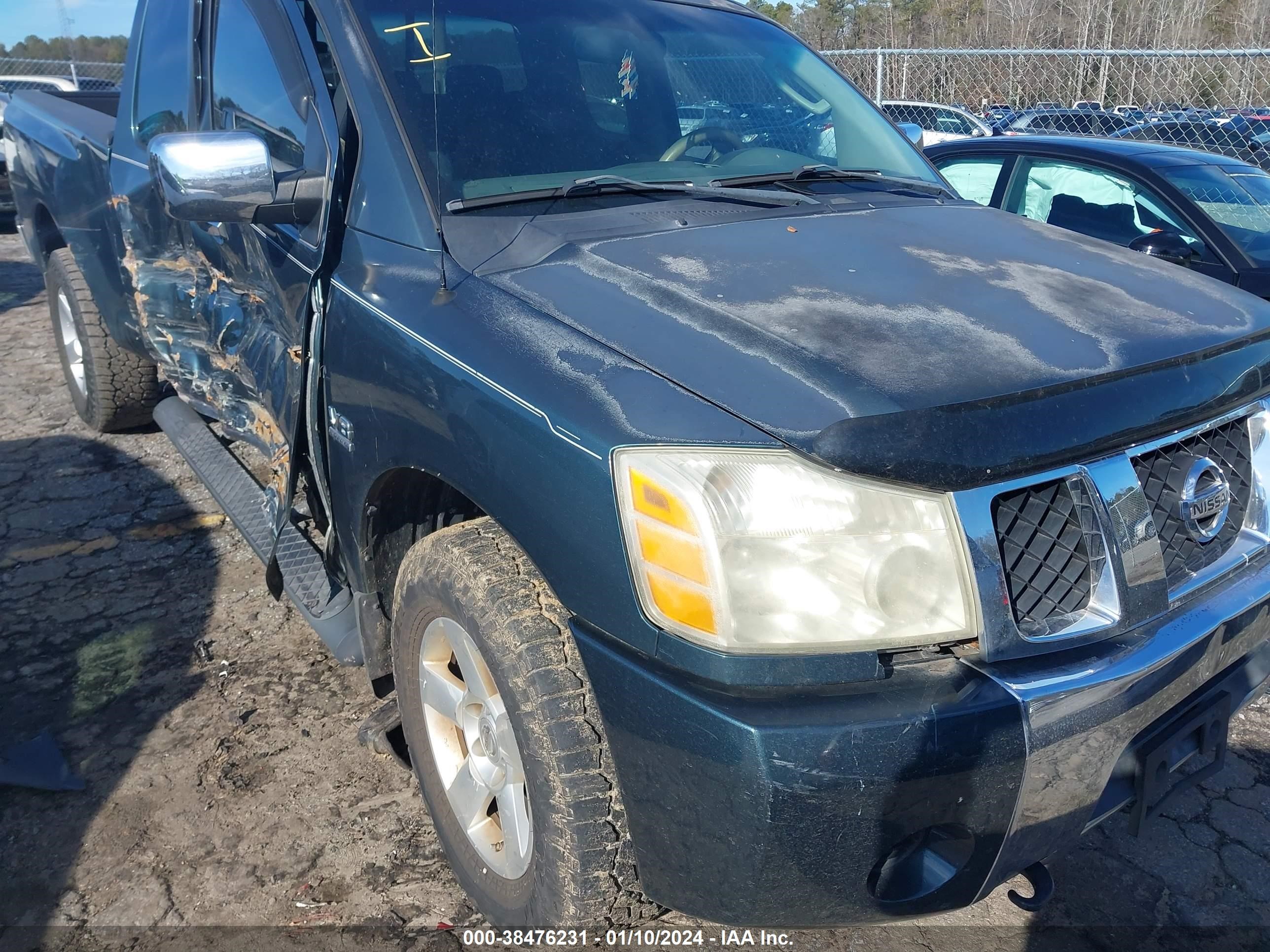 NISSAN TITAN 2004 1n6aa06b04n503589