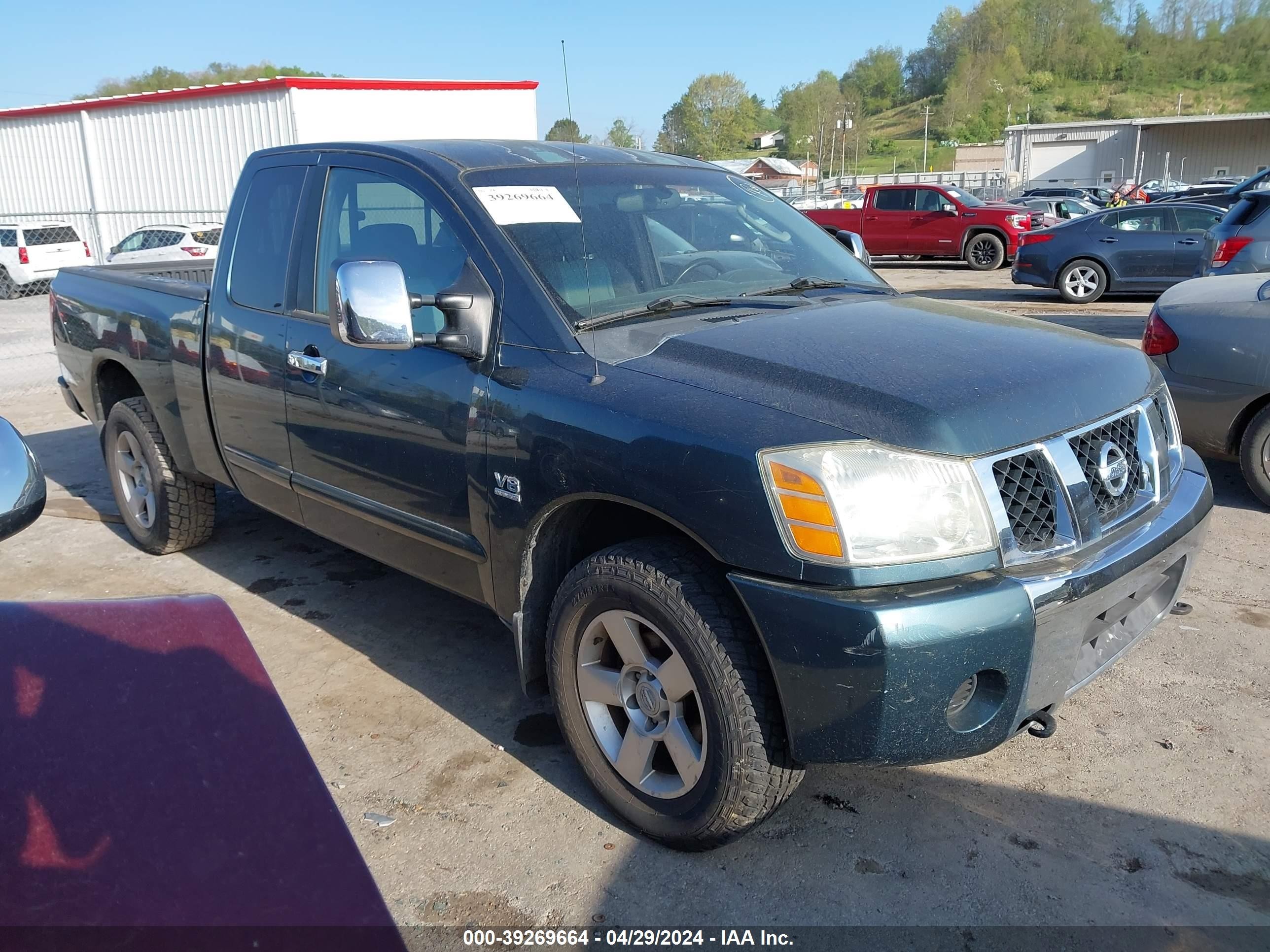 NISSAN TITAN 2004 1n6aa06b14n540294