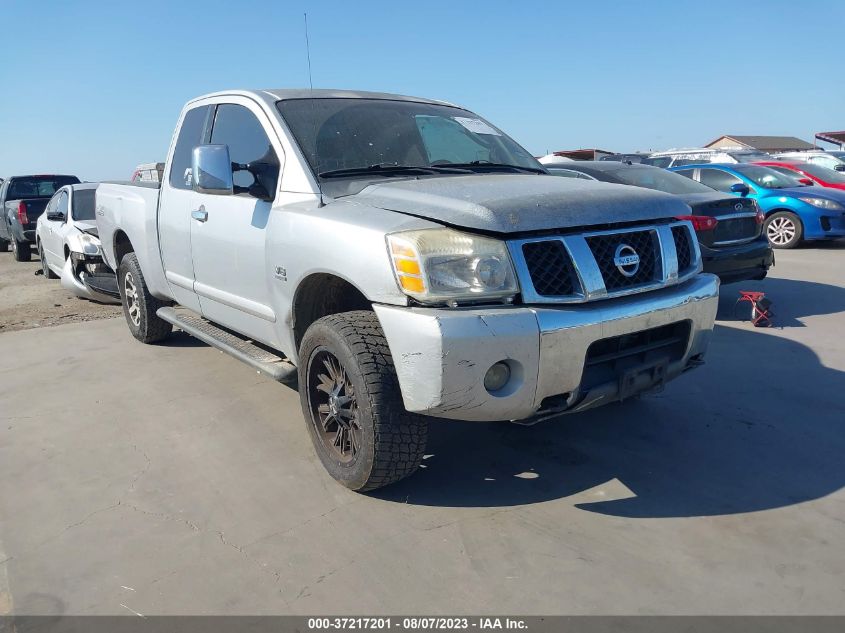 NISSAN TITAN 2004 1n6aa06b24n572719