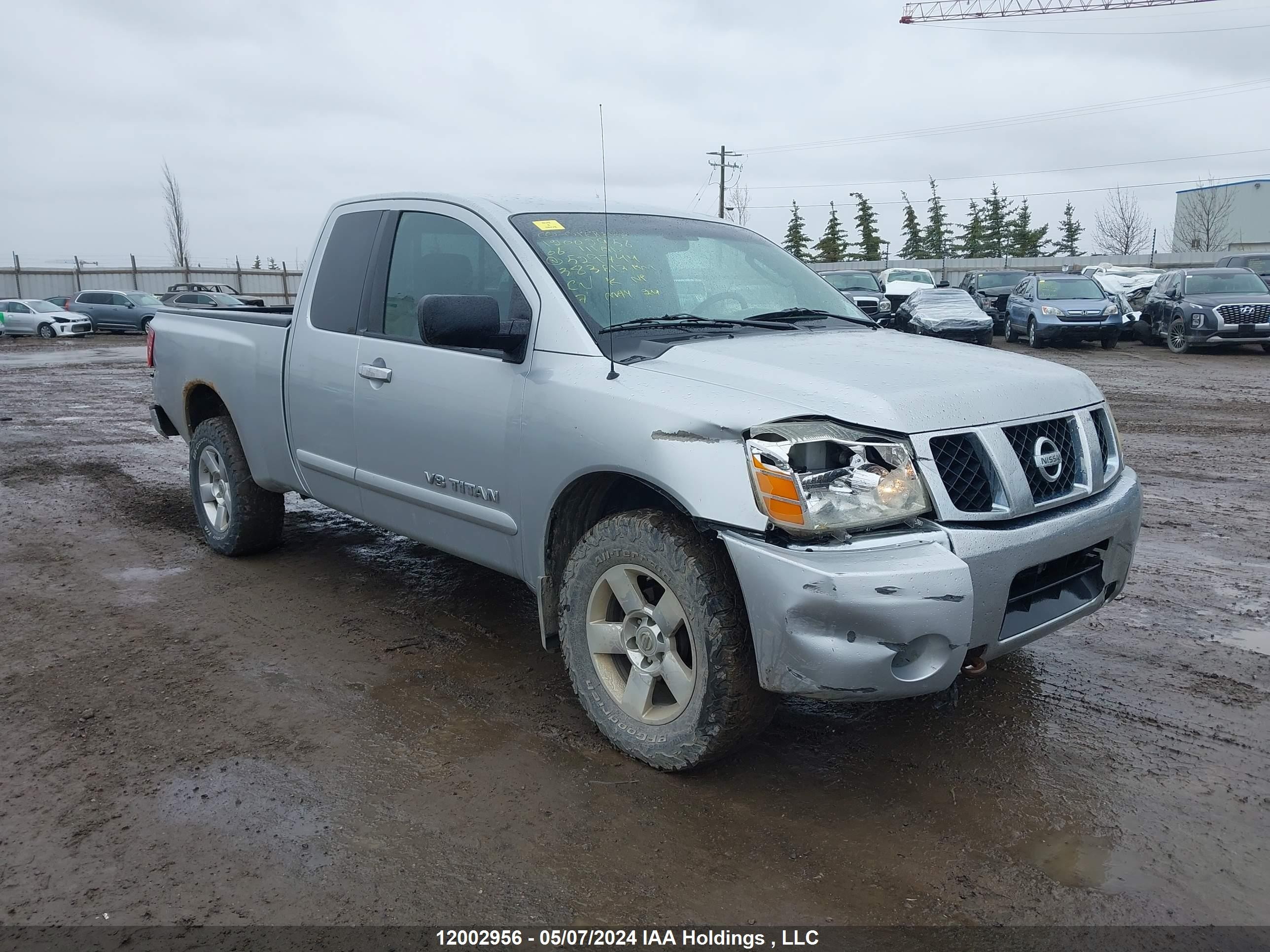 NISSAN TITAN 2006 1n6aa06b26n529744