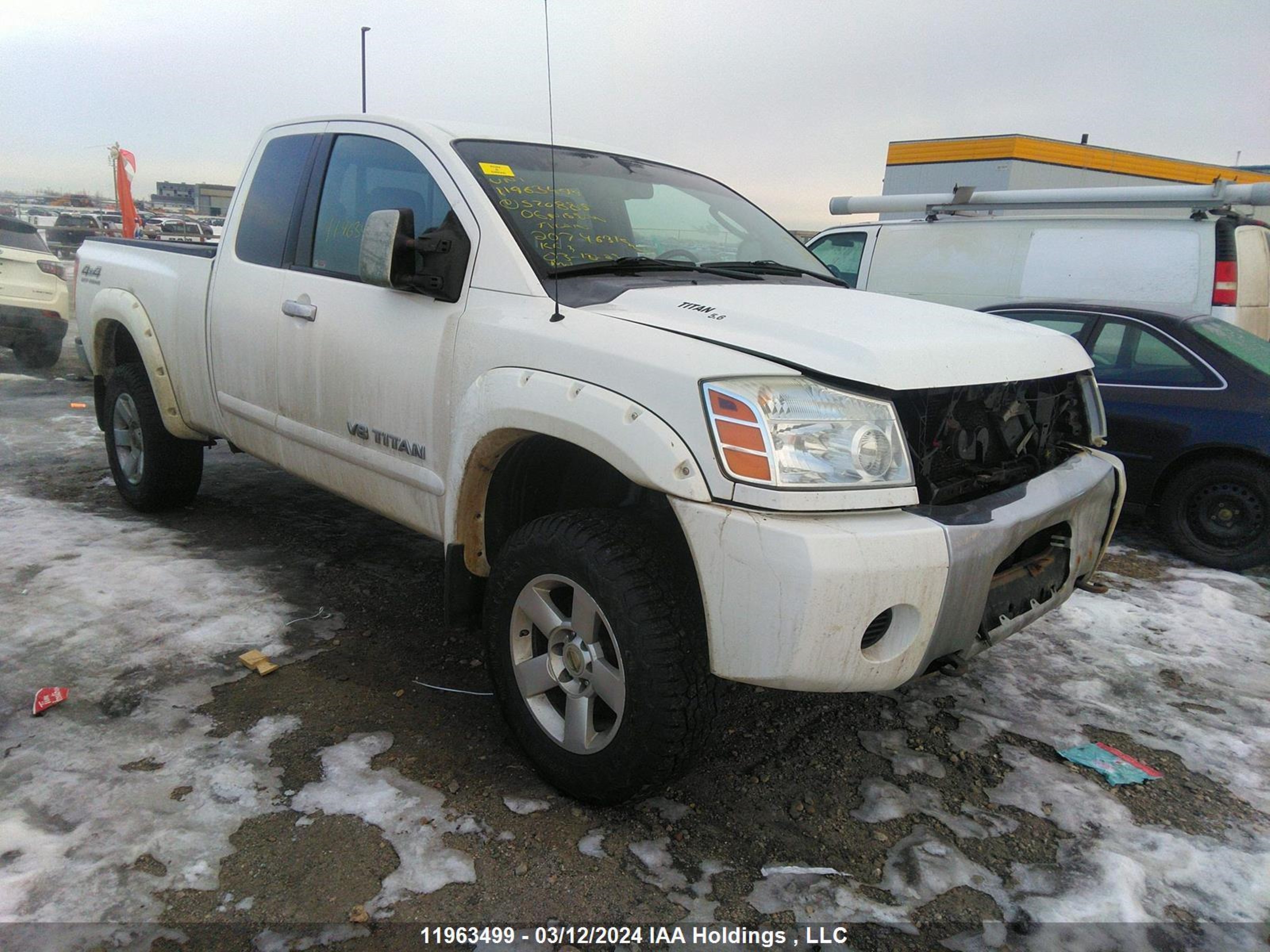 NISSAN TITAN 2006 1n6aa06b56n570885