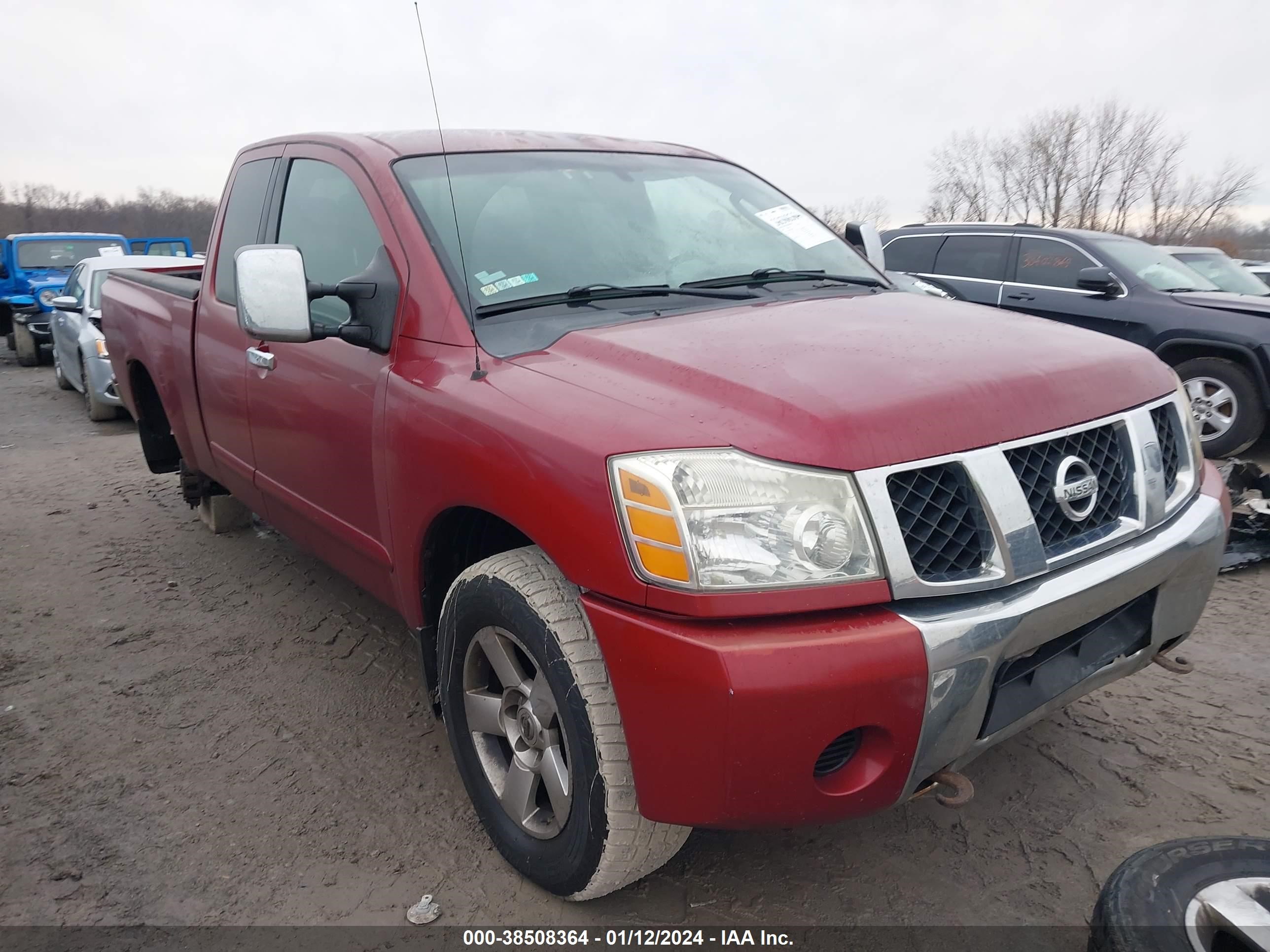 NISSAN TITAN 2004 1n6aa06b64n583495