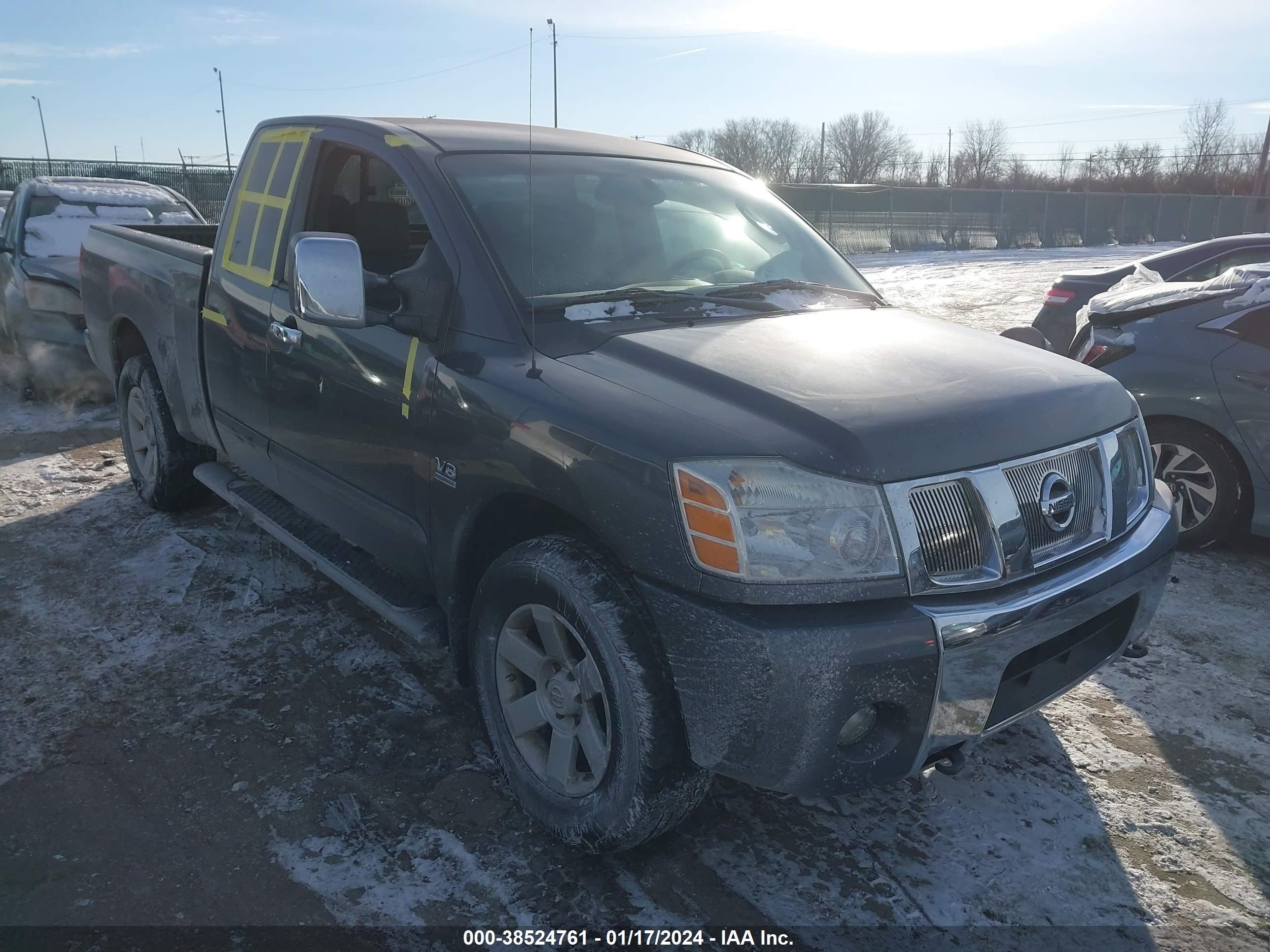 NISSAN TITAN 2004 1n6aa06b84n561448