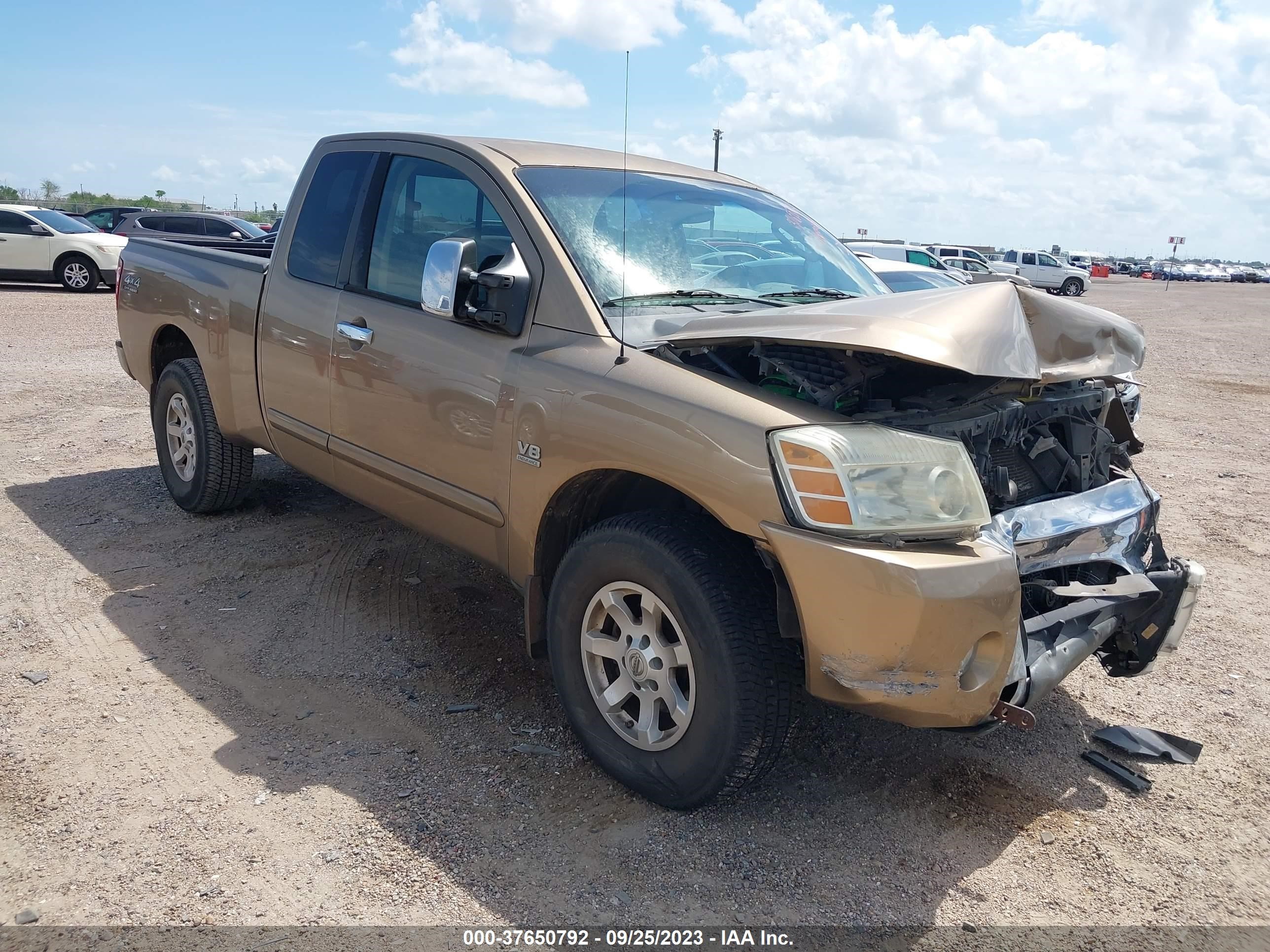 NISSAN TITAN 2004 1n6aa06b84n581814