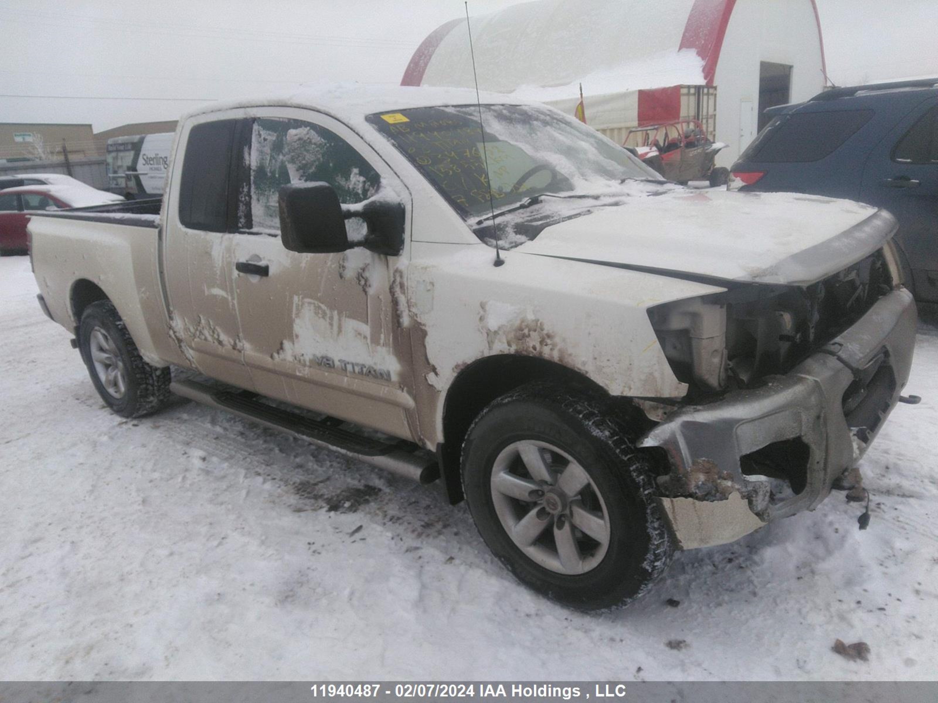 NISSAN TITAN 2008 1n6aa06c28n347652