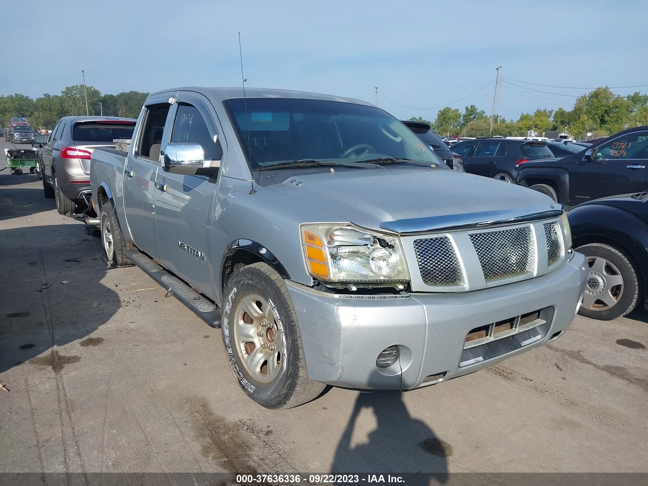 NISSAN TITAN 2005 1n6aa07a05n526782