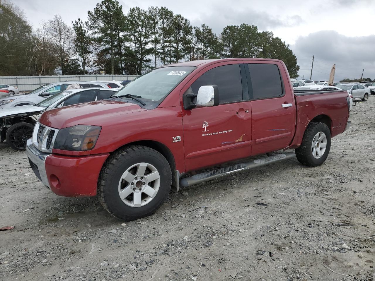 NISSAN TITAN 2004 1n6aa07a24n526927