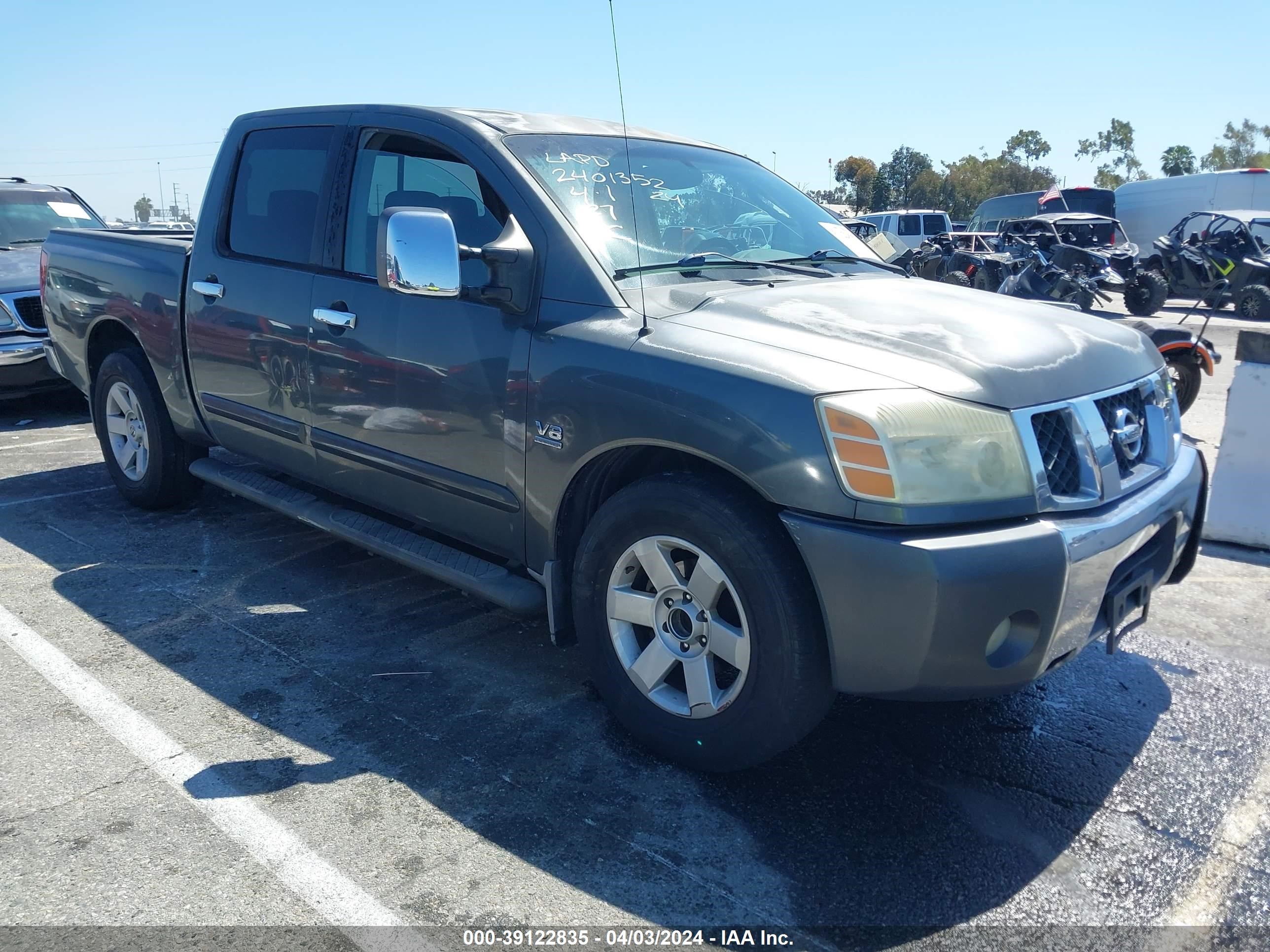 NISSAN TITAN 2004 1n6aa07a24n585363