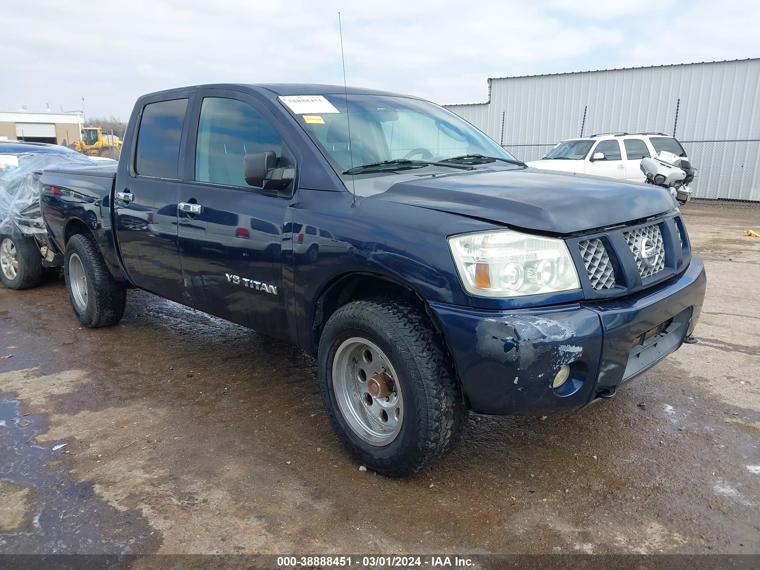 NISSAN TITAN 2006 1n6aa07a36n501327